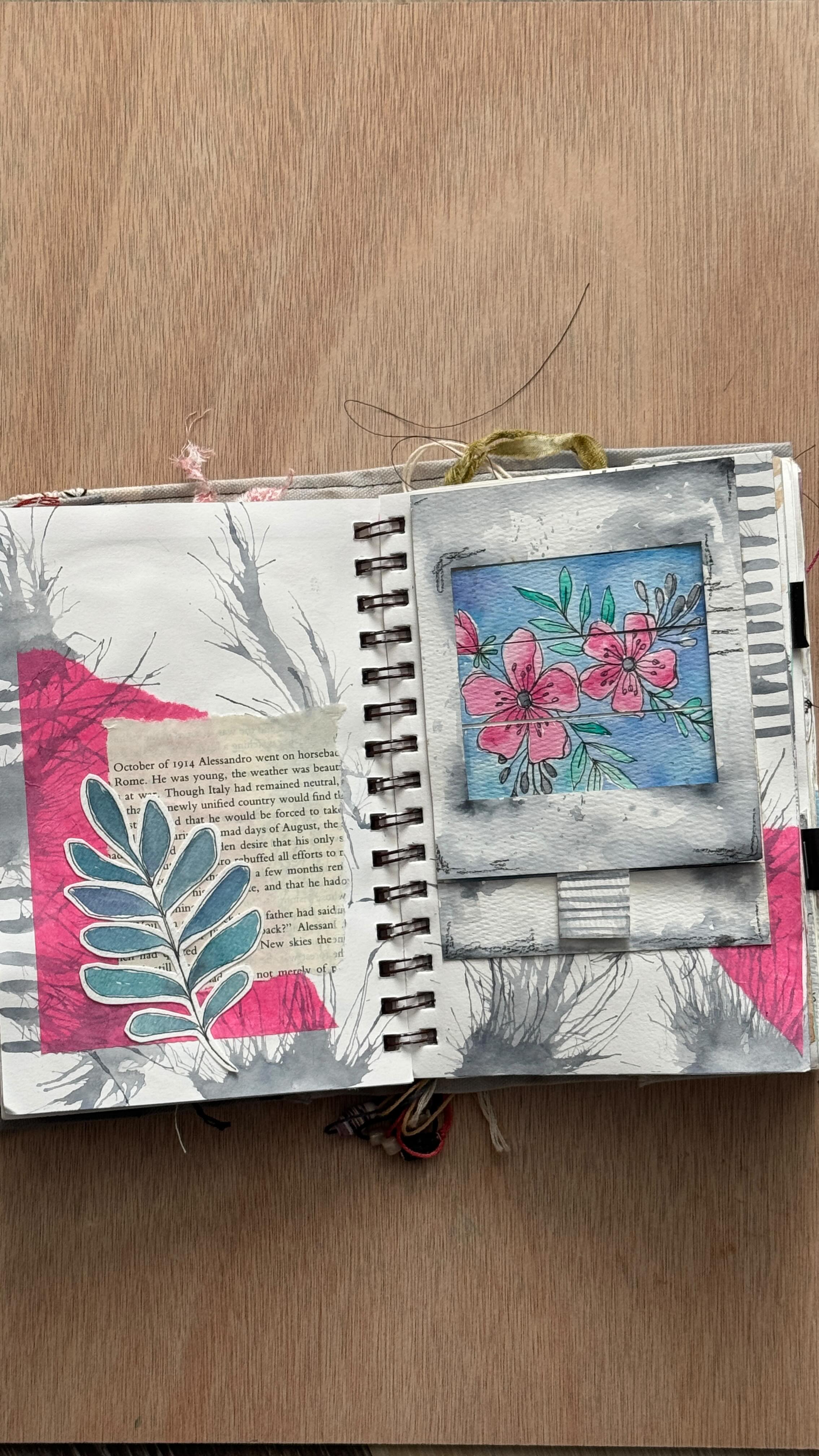 An artist is an EXPLORER!
In my adventures in mixed media journals class we explore so much! It is great fun to try all the things! I try to capture some of it but it’s best to come try it for yourself at Potocki Center for the Arts in Mission Viejo. 🤪 just bring a journal and yourself.
#mixedmediajournals #mixedmartialarts #journal