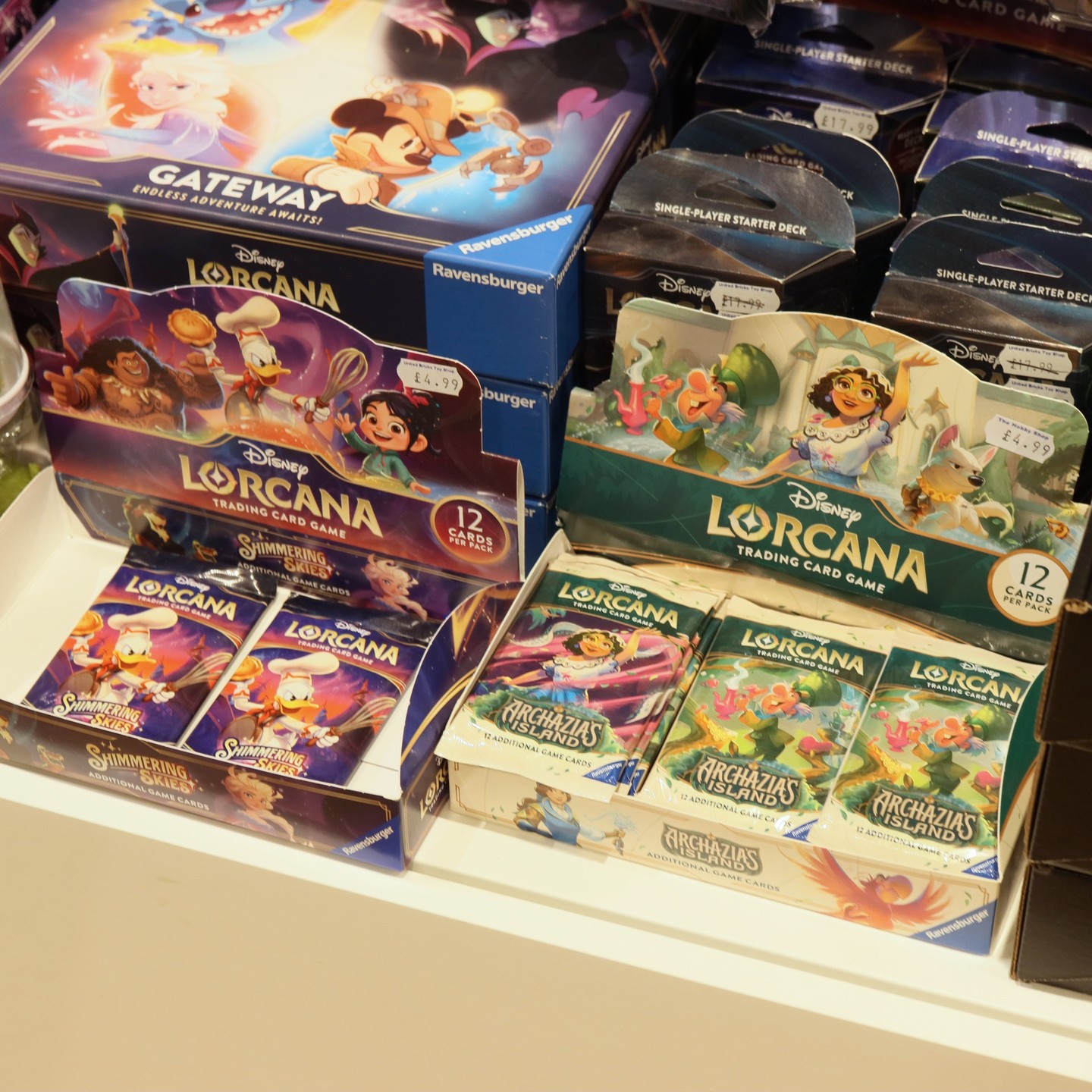 💫 Get whisked away to the wonderful world of Lorcana and try to sing your song and write your story to victory is this whimsical and fun trading card game!
-
Drop by the Hobby Shop today between 11am and 3pm to crack some packs and find your favourite disney chaarcter!
-
#unitedbrickshobbyshopshop #castledouglas #lego #minifigures #dumfriesandgalloway #scotland #legoset #unitedbricks #warhammer #cobi #megabloks #boardgames #tradingcardgames #hobby #wargaming #miniatures #lorcana