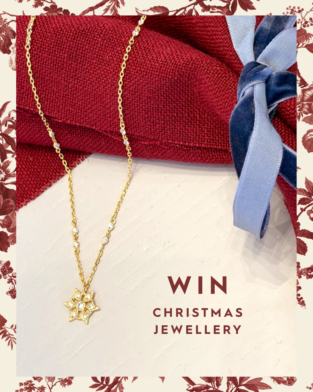 GIVEAWAY NOW CLOSED!
🎄 W I N 🎄 Celebrate Christmas with us.
To share a bit of the Christmas cheer we are giving two of you the chance to win some of our gorgeous Laura Ashley Christmas jewellery.
To enter the prize draw, simply:
✨ Follow @lauraashleyuk and @prhjewellery
✨ Like this post
✨ Tag a friend in the comments
T&Cs apply. UK entrants only. This prize draw ends on the 21st December, 7pm GMT. Prizes include: 2x Bowen Star Charm Hoop Earrings, 2x Bowen Star Necklaces, 2x Robin Brooch
PLEASE NOTE: The winner will be contacted directly through Instagram via @prhewellery