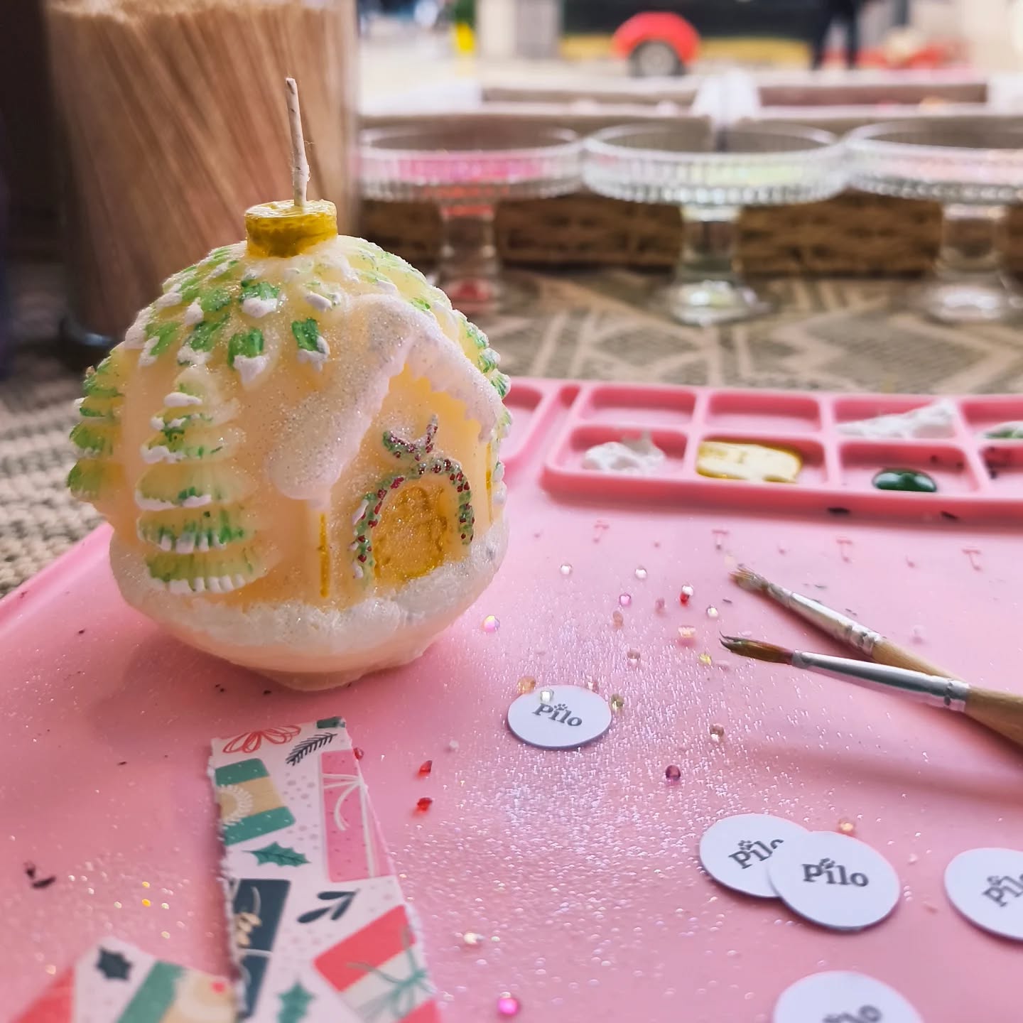 🐾🎄⭐ J'adore créer pendant mes marchés
#BougiesArtisanales #madeinfrance #stbarnabevillage #PiloCreations #ciredolive