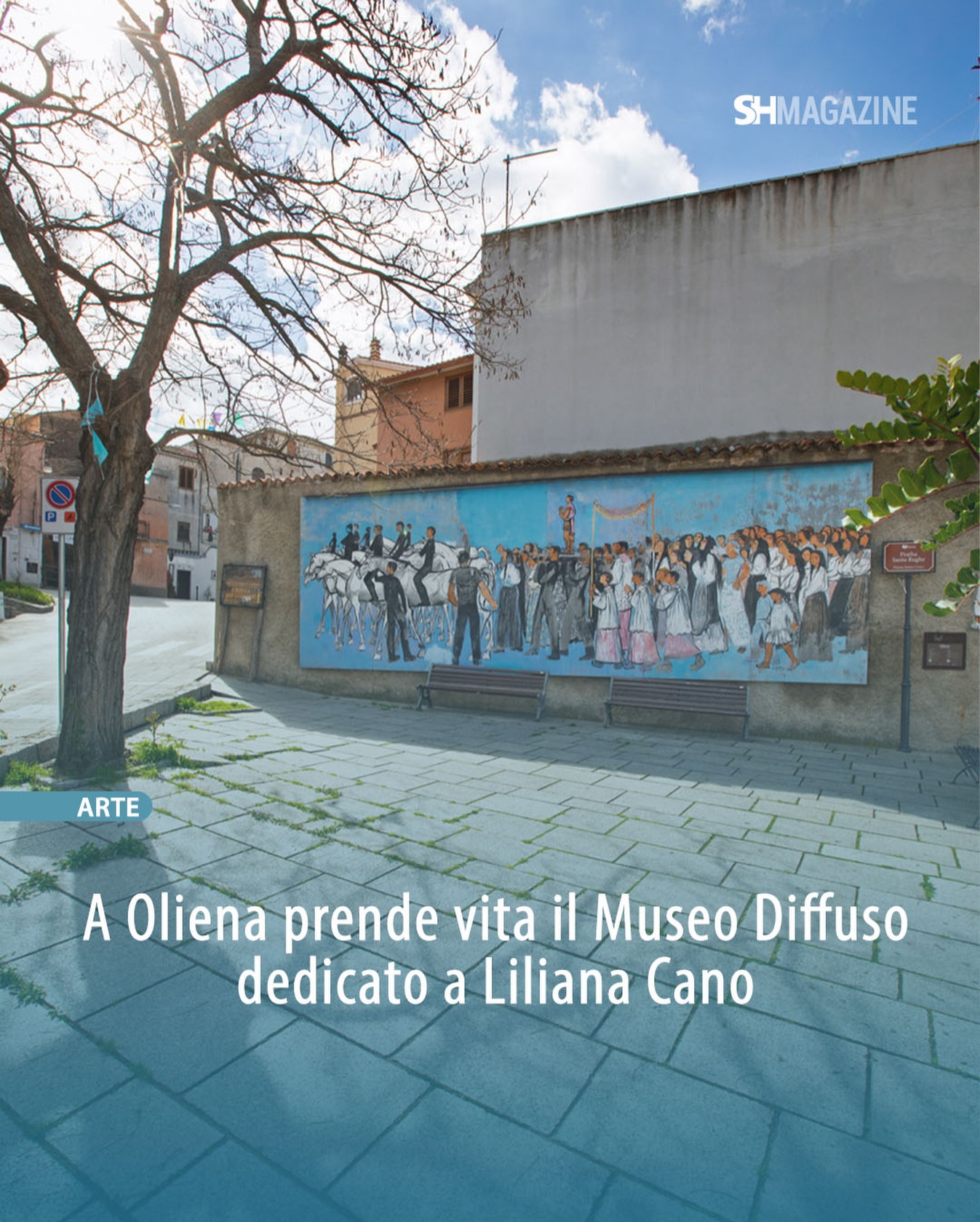 🎨 A Oliena nasce il Museo Diffuso Liliana Cano, un percorso che intreccia arte, memoria e comunità. Un progetto che trasforma il paese in un museo a cielo aperto, dove i murales, le sculture e i cicli pittorici dell’artista dialogano con le strade, le chiese e le piazze. 🏛️✨
Promosso dal Comune di Oliena, in collaborazione con l’Archivio Liliana Cano, il Presidio Turistico Oliena Galaveras e la Parrocchia di Oliena, il Museo Diffuso propone otto tappe e oltre cinquanta opere che raccontano quarant’anni di ricerca artistica e di dialogo con il territorio.
📍 Dal “Monumento alla donna” del 1985, una delle prime sculture pubbliche in Sardegna dedicate alla figura femminile, fino ai murales religiosi e civili che costellano il centro storico, ogni tappa rivela un frammento del rapporto profondo tra Liliana Cano e la comunità che l’ha accolta.
👣 Un itinerario da percorrere lentamente, tra arte, tecnologia e memoria collettiva.
Scopri tutti i dettagli e la storia completa del Museo Diffuso Liliana Cano su 👉 SHmag.it 🎨 A Oliena nasce il Museo Diffuso Liliana Cano, un percorso che intreccia arte, memoria e comunità. Un progetto che trasforma il paese in un museo a cielo aperto, dove i murales, le sculture e i cicli pittorici dell’artista dialogano con le strade, le chiese e le piazze. 🏛️✨
Promosso dal Comune di Oliena, in collaborazione con l’Archivio Liliana Cano, il Presidio Turistico Oliena Galaveras e la Parrocchia di Oliena, il Museo Diffuso propone otto tappe e oltre cinquanta opere che raccontano quarant’anni di ricerca artistica e di dialogo con il territorio.
📍 Dal “Monumento alla donna” del 1985, una delle prime sculture pubbliche in Sardegna dedicate alla figura femminile, fino ai murales religiosi e civili che costellano il centro storico, ogni tappa rivela un frammento del rapporto profondo tra Liliana Cano e la comunità che l’ha accolta.
👣 Un itinerario da percorrere lentamente, tra arte, tecnologia e memoria collettiva.
Scopri tutti i dettagli e la storia completa del Museo Diffuso Liliana Cano su 👉 SHmag.it