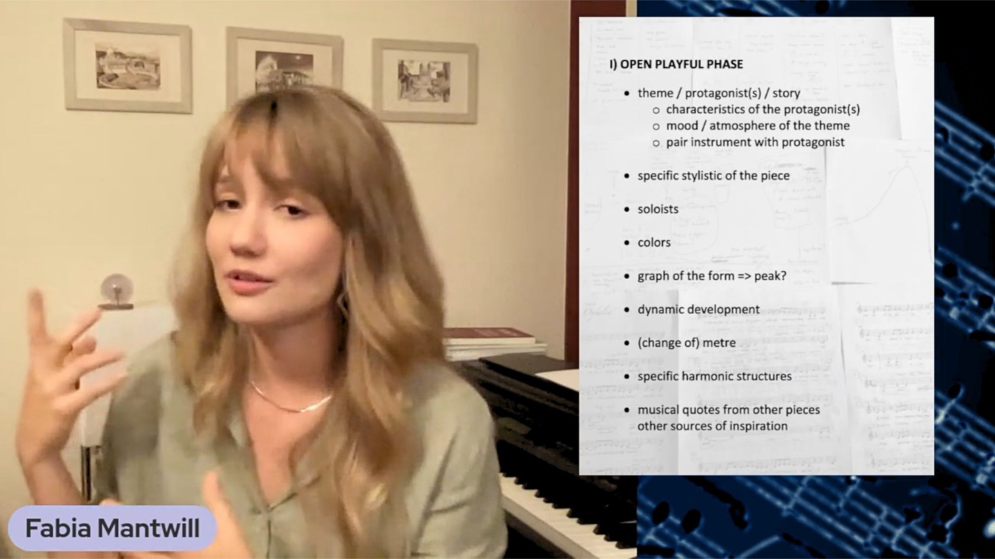 Thanks to everyone who tuned in to watch our Rewatch Party featuring Fabia Mantwill's @fabiamantwill Composer Spotlight titled "Storytelling Through Musical Choices," originally aired in June, 2022!
#fabiamantwill #rewatch #rewatchparty #storytelling #choices #emperience #fabiamantwillorchestra #berlin #germany #composerspotlight #jazz #jazzcomposition #jazzcomposer #jazzcomposerspresent #composer #arranger #composition #arranging #compositions #masterclass #jazzmusic #lesson #minilesson #learnjazz #musician #music #bigband #nomusicnolife