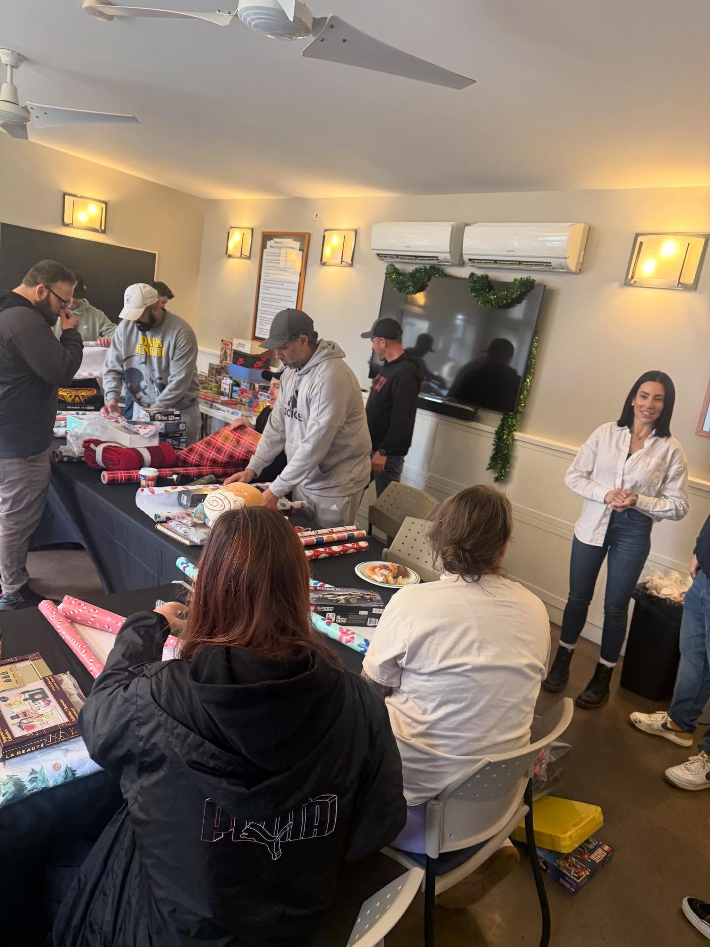 Today, we wrapped gifts with our clients for their children to open on Christmas morning. @recoverykidz is an incredible organization that goes above and beyond to help make Christmas possible for parents who are in treatment. Being in treatment is a full-time commitment, and giving parents the opportunity to still show up for their kids, by creating a Christmas that feels a little brighter during a difficult time, means so much. Helping families experience joy and connection, even while parents are focused on healing, truly matters.
Thank you to @recoverykidz for the generous work that you do.