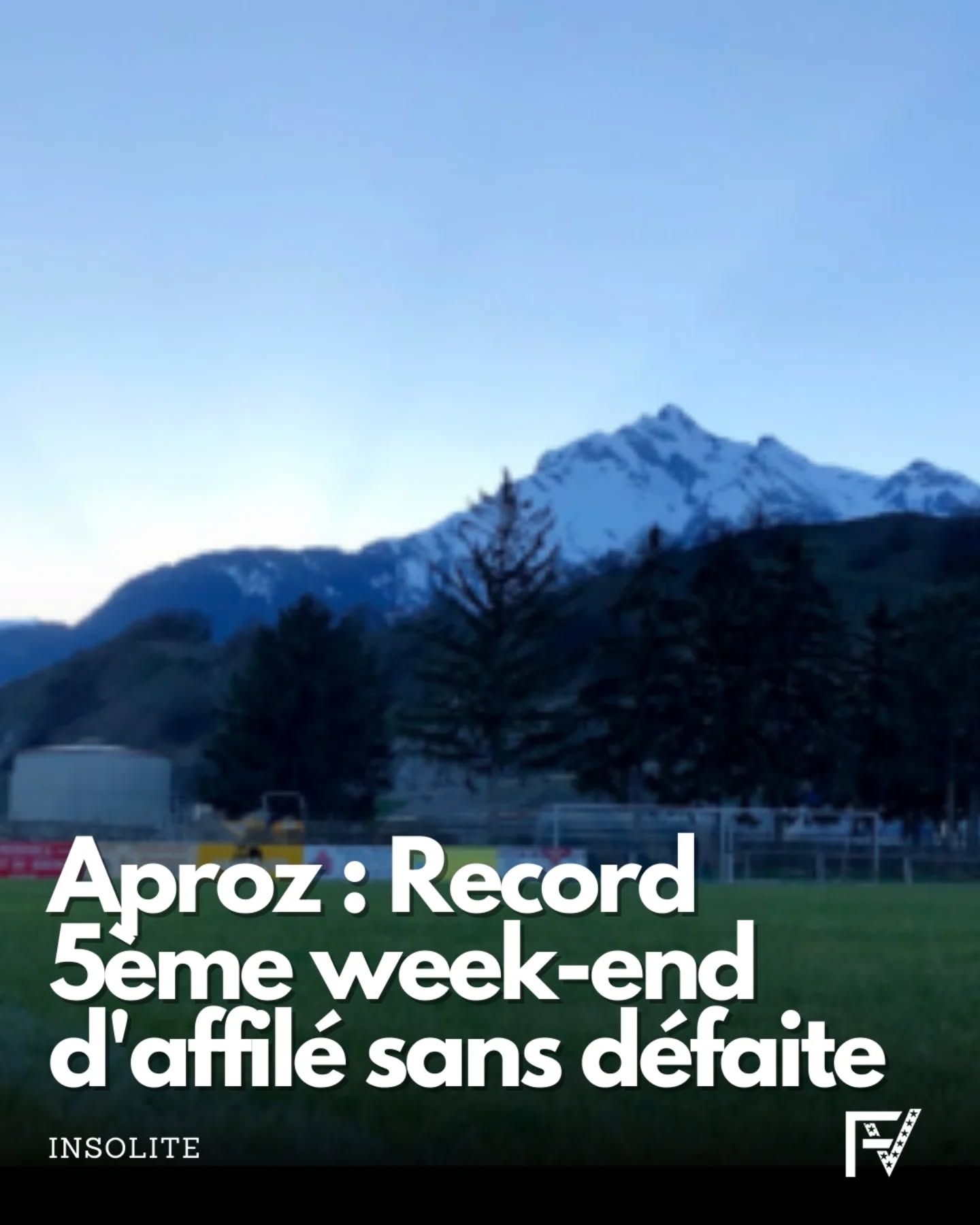 La Stat' du jour : 5, c'est le nombre de week-ends que le FC Aproz vit en tant qu'invaincu. Les Bleus n'ont plus perdu depuis le 9 novembre 2025 lors du derby contre Châteauneuf.
𝗙𝗩 🔴⚪⚽
#footballvalaisan #foot #football #sport #soccer #fv #valaisan #valais #wallis #footamateur #futbol #plaisir #lovefootball #jogabonito #dimanchematin #sundayleague #ligueamateur #transfer #mercato #infomercato #sundayleague #formation #associationfootballvalaisan #article #campfv #footballvalaisan.com #bestscore #record #fcaproz