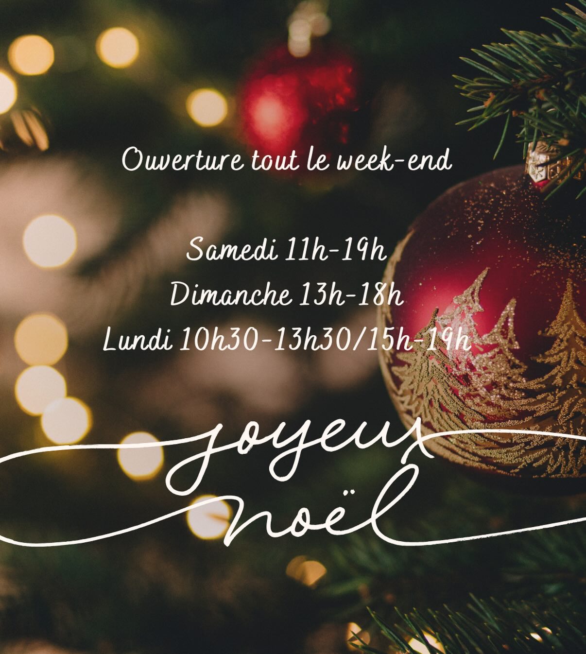 La boutique est ouverte tout le week-end pour vos achats de Noël 🎄 ! #christmas #noël #shoppingdenoël #cadeaux #ideescadeaux