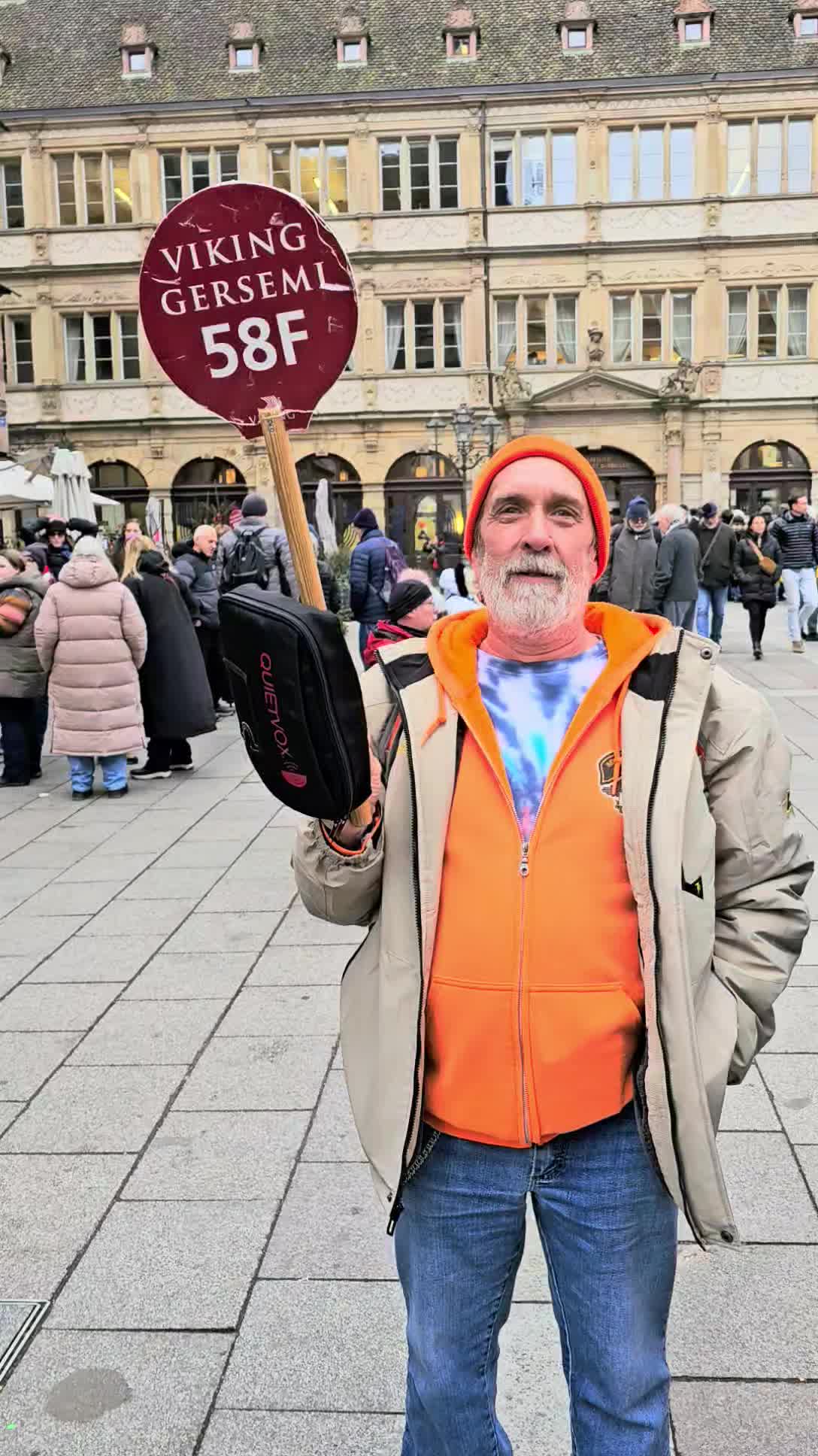 Dennis takes over as our #vikingrivercruise tour guide