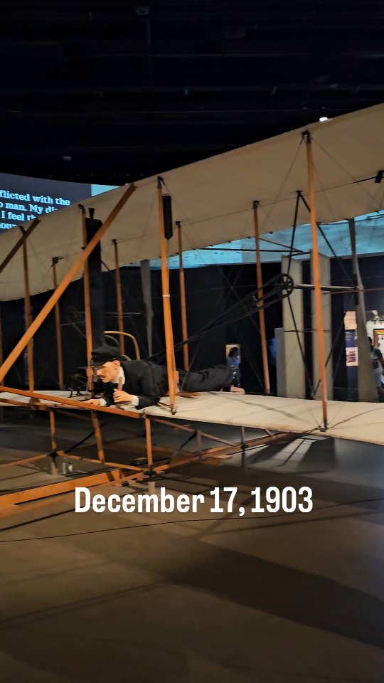 It is awe inspiring to stand in the presence of the original Wright Flyer while considering the progress achieved in aviation and air travel over the last 122 years. ✈️
.
🏷 #firstflight #wrightflyer #wrightbrothers #aviationhistory #aviationlovers #airbusa330 #a330lovers #airtravel #avgeek