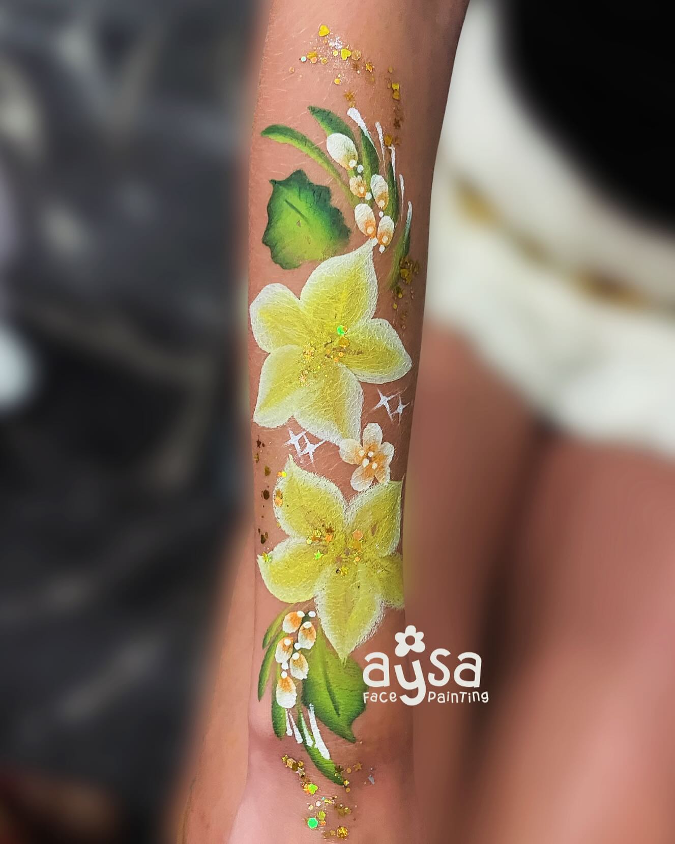 Attempted a Frangipanis request on the job, a little bit too much yellow but this give me a new challenge to explore more as I’m starting to love this flower! ✨
———————————
FACE PAINTING & BALLOON TWISTING BOOKING WOLLONGONG, SHELLHARBOUR,KIAMA, AND SURROUNDING SUBURBS
.
To book your event, asking for pricelist, or detail infos, DM OR CONTACT TO:
Email: aysa.facepainting@gmail.com
Website: www.aysafacepainting.com.au
-———————————
📸 Photo & Video Copyright © AYSA Facepainting
❗️Respect our works, don’t steal photos❗️
———————————
#facepaintingwollongong #facepaintingshellharbour
#facepaintersofinstagram #facepainting #calderwood #facepaintingillawarra #facepaintingkiama #facepainterkiama #facepainterwollongong #wollongongfacepainting #facepaintinggerringong #wollongongfacepainter #balloontwistingwollongong #facepaintersutherland #wollongongschoolholidays #facepaintingsydney #sydneyfacepainting #nowrafacepainter #wollongongpreschool #shellharbourfacepainter #wollongongkidsparty #southcoastfacepainter #butterflyfacepainting #wollongongkidsparties #aysafacepainting