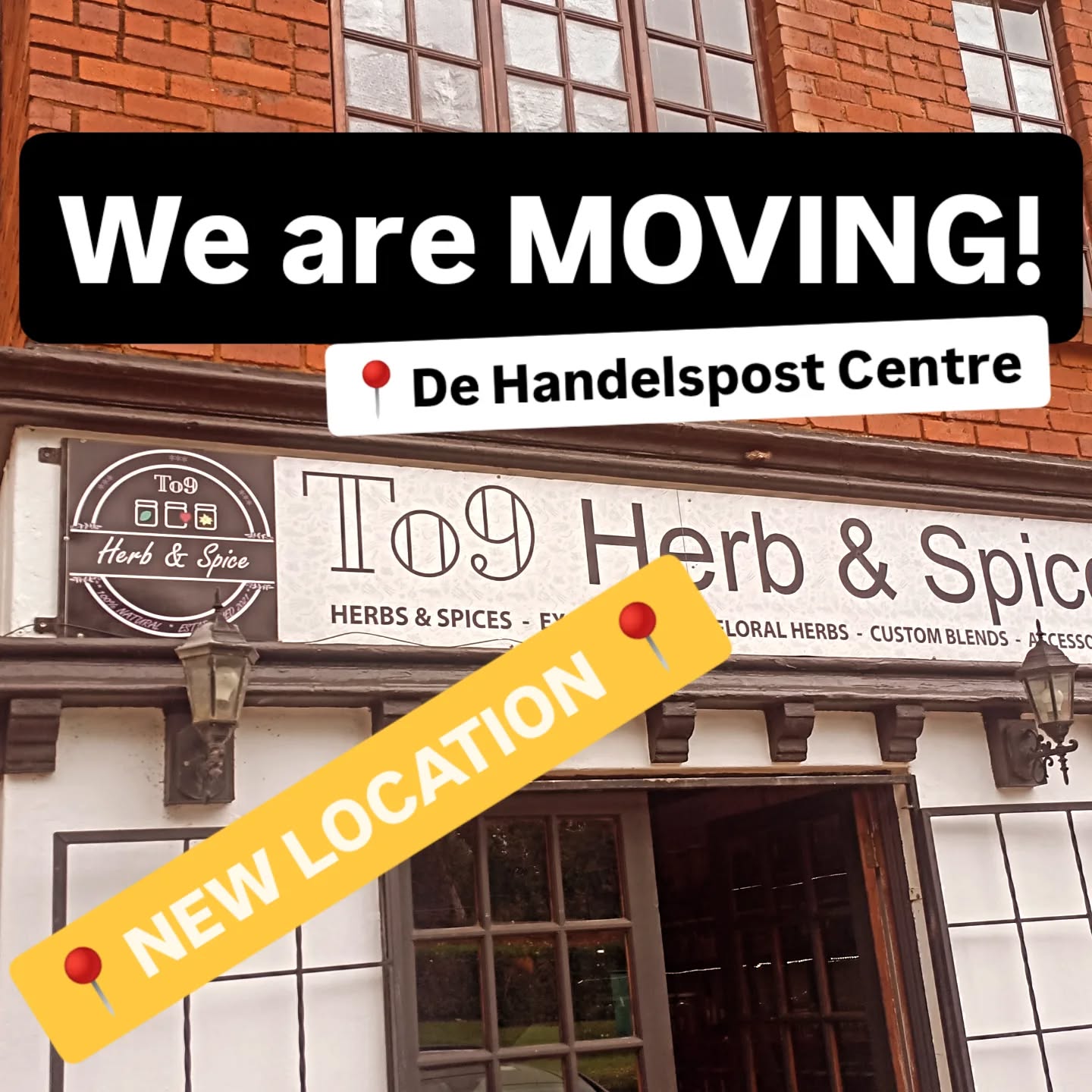 We are relocating and will be closed untill 2January! Find us at De Handelspost Centre ⭐⭐