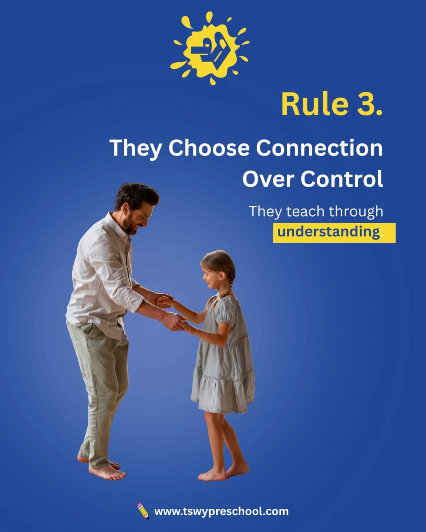 4 Unspoken Rules of Strong Parents 🌱Strong parenting is calm, consistent, and intentional.1️⃣ They stay calm when their child isn’t
They don’t mirror the chaos — they ground the moment.2️⃣ They correct the behavior, not the child
“This action wasn’t okay,” not “You aren’t okay.”3️⃣ They choose connection over control
Because understanding teaches more than authority.4️⃣ They model what they want to see
Children copy kindness, empathy, and calm — not lectures.At The Shri Ram Wonder Years, we believe emotionally secure children grow through gentle guidance, emotional safety, and mindful parenting.💛 Strong parents don’t raise perfect kids — they raise confident, kind humans.#TheShriRamWonderYears #TSWY #StrongParenting #MindfulParenting #PositiveDiscipline #GentleParentingIndia #EmotionallySecureKids #EarlyChildhoodEducation #ParentingWisdom #raisingconfidentchildren