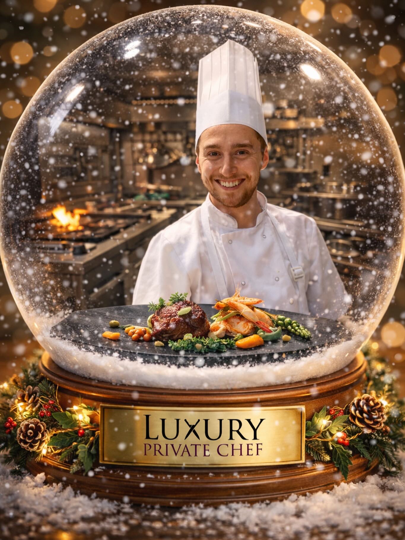 Order now your Luxury Private Chef snow globe! ❄️
The perfect gift for family and friends, goes well in any home or office.
Promo - on every private chef booking made with us directly, you can claim a free one.
Merry Christmas!
Ts&Cs: Only digital versions are available.
@luxuryprivatechef
#luxuryprivatechef #snowglobe #AI #chatgpt #christmas