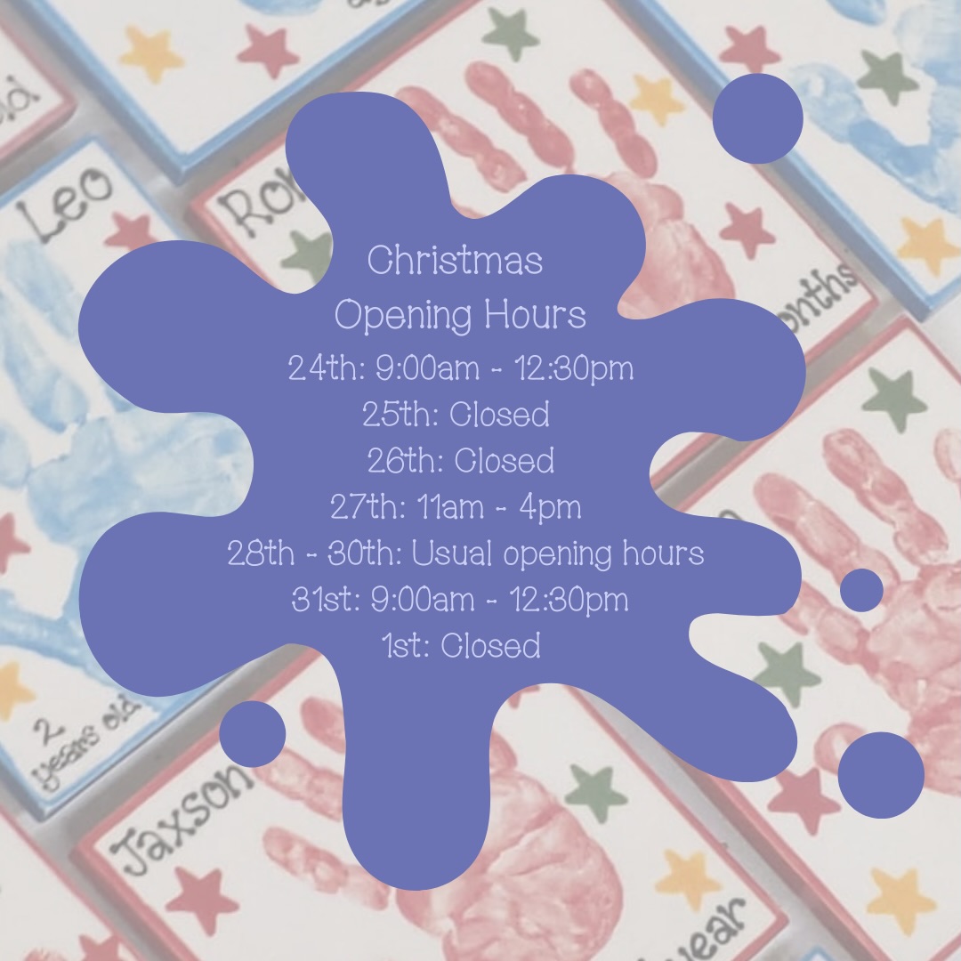 With only a week to go, please be aware of a change in opening ours over the Christmas period and plan your trip accordingly