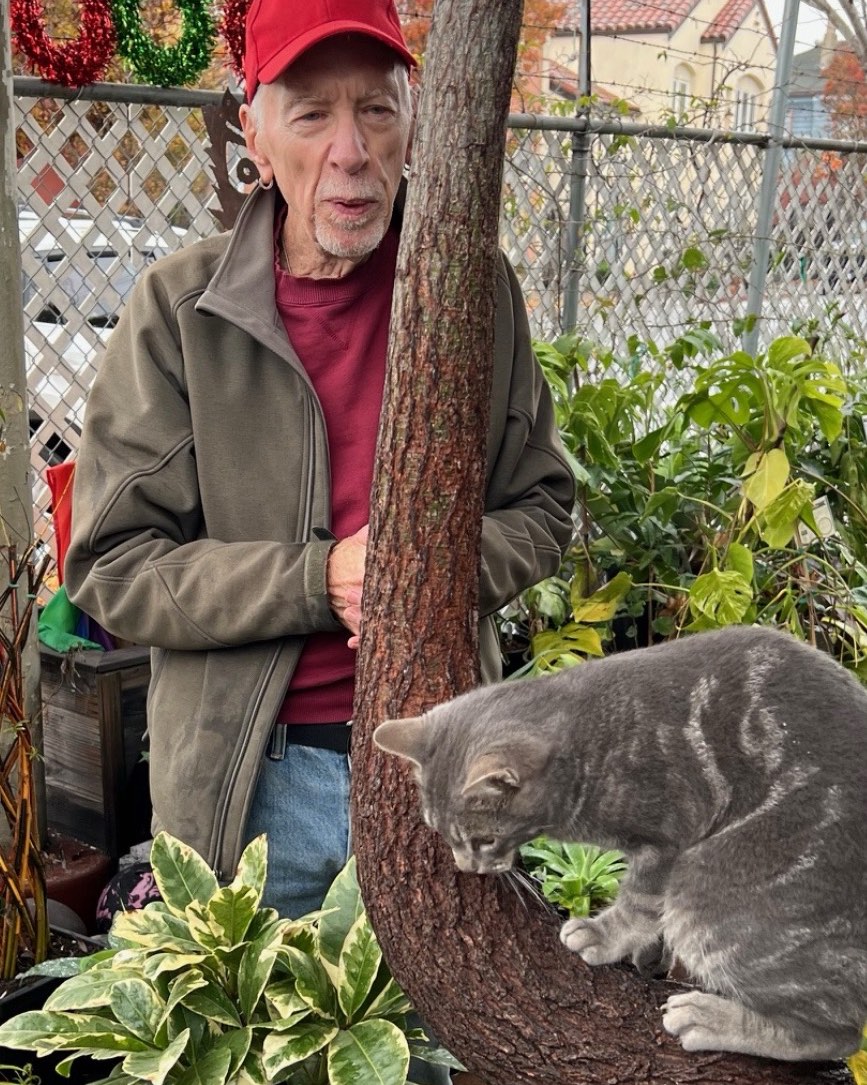 The old and the new. Holiday greetings from The Dry Garden Nursery. I sent out
a sales notice through Wix as I have been doing for the last 4 years but it evidently didn’t go through. Frustrates me no end. The 20% off sale goes from December 23rd to December 31st.