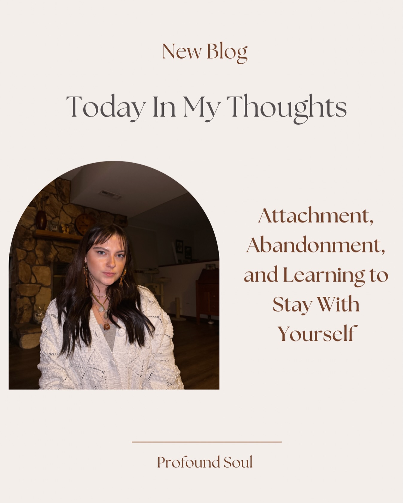 A new blog is live 🤍
This one is deeply personal.
A reflection on anxious attachment, abandonment wounds, and the slow and sacred process of learning how to stay with yourself.
I share how I learned to hold on tighter instead of letting go, how breadcrumbs felt like survival, and how being drawn to emotionally unavailable people kept old patterns alive.
Most importantly, I write about what I am unlearning.
How I am learning to be alone.
How I am learning to accept what is shown and spoken.
How I am learning to choose myself without fear.
If you have ever struggled with letting go, with acceptance, or with feeling safe within yourself, this one is for you.
Read the full blog at profoundsoul.com 🤍