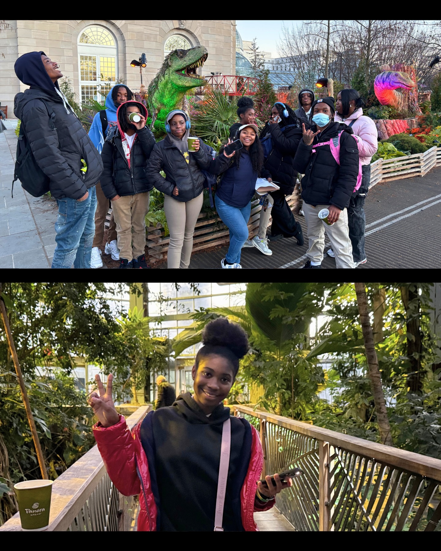 On December 11th, Global Kids DC youth from the Citywide and @learn24dc programs explored plants from around the world at the U.S. Botanic Garden!
Students warmed up with hot chocolate, teamed up for a scavenger hunt, and discovered how different cultures use plants for medicine, food, and everyday life. Youth were able to make connections between nature, culture, and global knowledge.
A special highlight was welcoming students from @ballou_dc, making it a full day of learning, collaboration, and exploration across programs!
#globalcitizens #gkallday