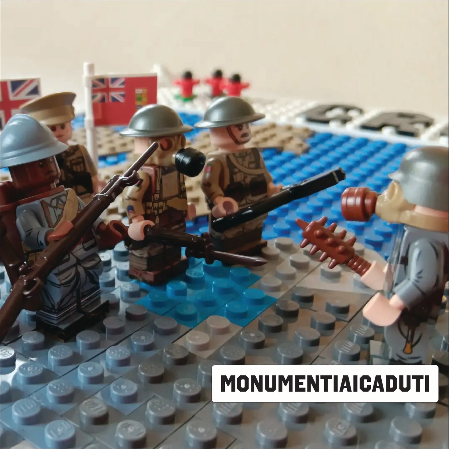 📸 This weeks winner of the UB Sunday Showcase is @monumentiaicaduti with this creative display showing the forces of WW1 on the map of Europes Battleground! Very cool out of the box thinking. Remember if you'd like the chance to be featured and win a 15% discount on your next United Bricks order post something of yours and tag us!
-
#unitedbricks #minifigure #lego #minifigures #legolife #legohistory #historical #historicalminiatures #repostsunday