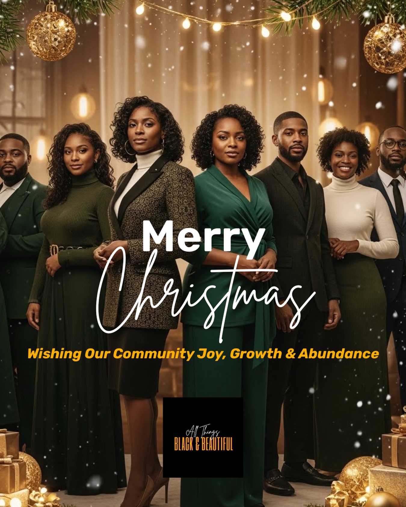 This Christmas, let joy, love, peace, and excellence be present in all we do. In our businesses, our communities, and the lives we touch.
Merry Christmas!!!
#merrychristmas
#blackexcellence
#peaceandjoy