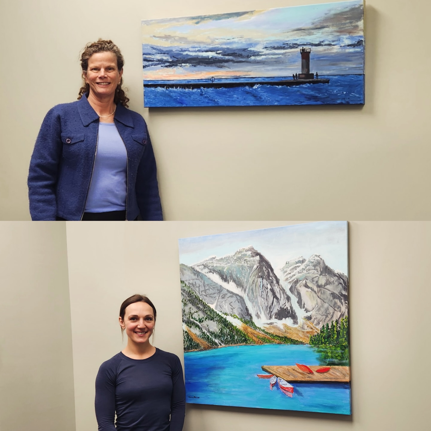 We are so incredibly lucky to have an amazingly talented, special patient who hand painted us these beautiful pieces for the clinic. Thank you so much! 💕 If you’re in the clinic, come pop into the offices to check out these wonderful paintings.
