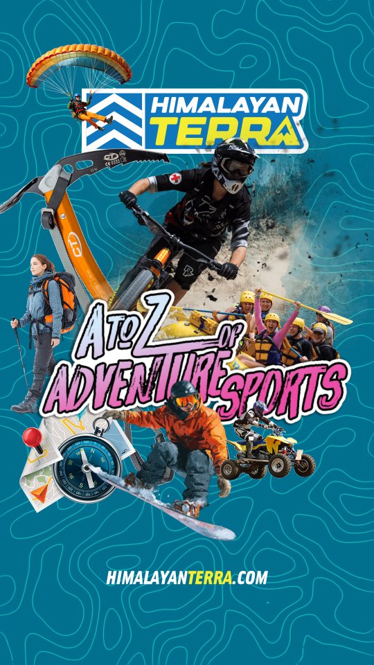 Every adventure has an alphabet, and every letter thrills.
Which adventure sport fuels your soul? Comment the sport you’ve done OR want to try next.
#HimalayanTerra #adventuresports #adventures #lifeofadventure #lifeofadventure