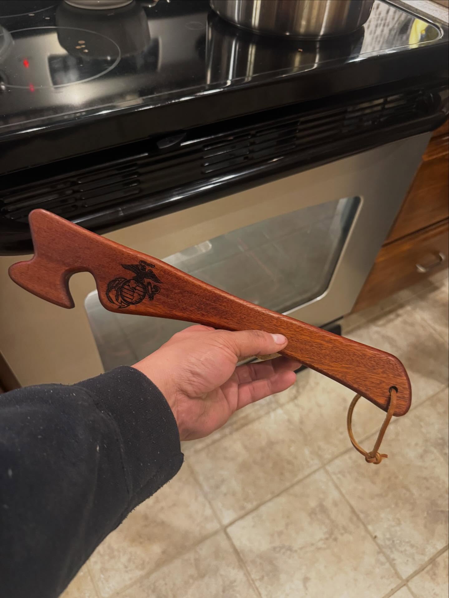 It’s not very often we purchase something made of wood from someone else, but we know a great idea when we see one and we love to support other great humans any chance we get! Check out Mr. Dave Estes- the @countyroadcraftsman !