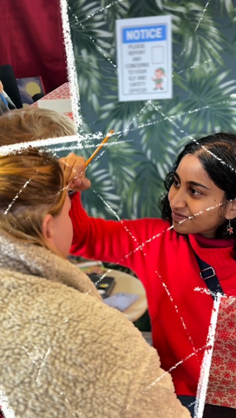 Winter Outreach in Nuneaton ❄️
We brought the Christmas joy to the streets sharing the gospel through dance, theatre and a live Nativity! We partnered with Saints Café for crafts, face painting, kids activities and food. The YWAM Harpenden team brought the creativity with their dances and serving in so many other ways — we couldn’t do this without you 💙