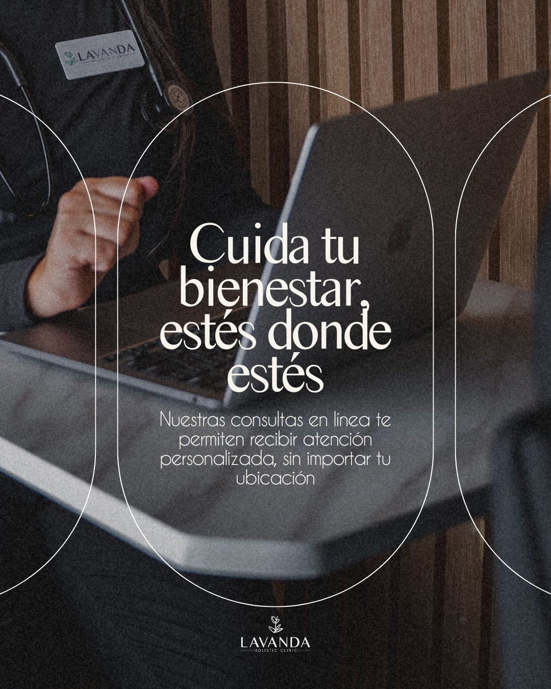 No tienes que estar cerca para sentirte acompañado. 💻🌿
Nuestras consultas virtuales te permiten cuidar tu salud desde donde estés, con el mismo acompañamiento y atención personalizada de nuestro equipo.
Reserva tu cita en LavandaHolisticClinic.com