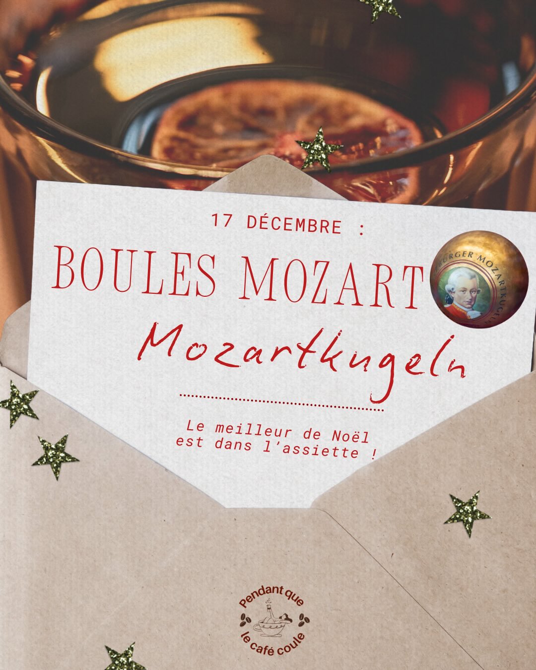 🎄𝑶𝑯 𝑶𝑯 𝑶𝑯 🎄
𝐸𝑝𝑖𝑐𝑒𝑠, ℎ𝑖𝑠𝑡𝑜𝑖𝑟𝑒𝑠 𝑒𝑡 𝑡𝑟𝑎𝑑𝑖𝑡𝑖𝑜𝑛𝑠 : 𝐿𝑒 𝑚𝑒𝑖𝑙𝑙𝑒𝑢𝑟 𝑑𝑒 𝑁𝑜ë𝑙 𝑒𝑠𝑡 𝑑𝑎𝑛𝑠 𝑙’𝑎𝑠𝑠𝑖𝑒𝑡𝑡𝑒 !
Si la musique de Mozart était un chocolat, elle aurait ce goût-là... 🎶🍫 Les 𝑴𝒐𝒛𝒂𝒓𝒕𝒌𝒖𝒈𝒆𝒍𝒏 sont bien plus qu’un souvenir de vacances en Autriche. C’est une prouesse technique qui cache un cœur vert pistache et un praliné fondant.
⭐️ Mais attention aux apparences ! Si vous voyez du rouge et de l’or, c’est la version industrielle. Pour goûter l’originale, la ‘Original Salzburger Mozartkugel’, il faut chercher l’emballage argent et bleu de la maison Fürst.
Un petit luxe qui nous transporte directement dans les rues de Salzbourg au XIXᵉ siècle.
📌RDV sur vos plateformes d’écoute pour découvrir mon podcast sur l’histoire du 𝑪𝒉𝒓𝒊𝒔𝒕𝒔𝒕𝒐𝒍𝒍𝒆𝒏 !
📍Si ce poste vous a plu... n’hésitez pas à vous abonner !
#Mozartkugeln #Salzbourg #chocolate #pistachio #HistoireDeLaCuisine #Autriche #Gourmandise #Mozart #epicesdenoel #podcast #cooking