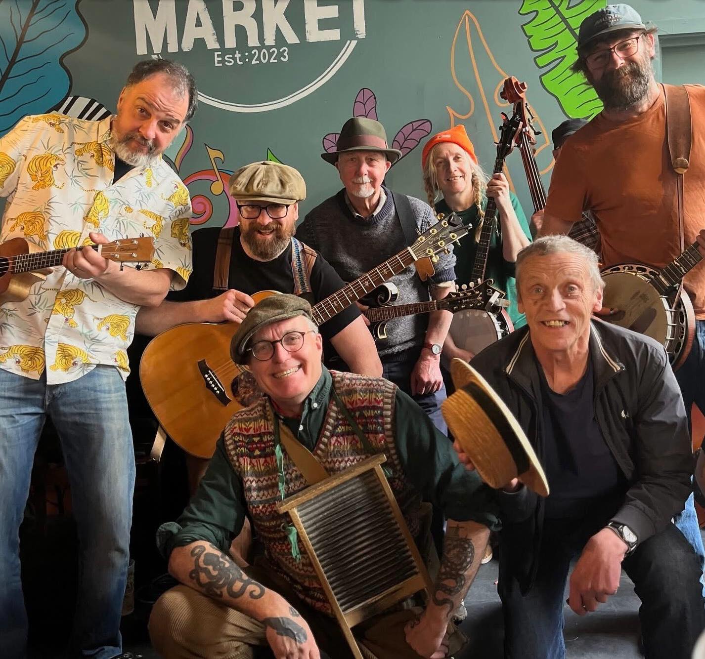 This Sunday we have The Albion Skiffle Company from 4pm 😍