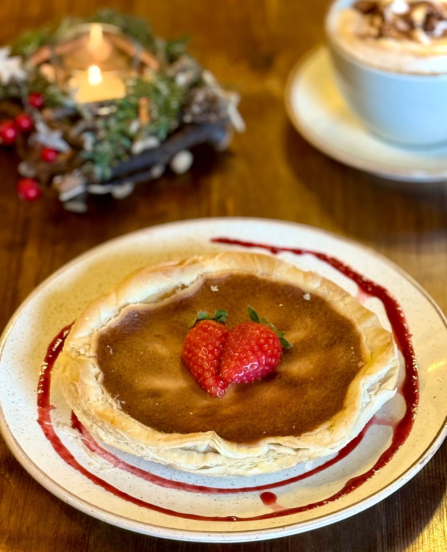 Our famous Original Bakewell Puddings are the perfect balance of rich, almondy sweetness. ✨🍰
Baked to perfection, they’re flawless in every bite.
The ultimate festive treat, especially when paired with a Baileys hot chocolate from our limited-time festive drinks menu. ☕
Available to buy in-store or online and get it delivered straight to your door!
https://www.bakewellpuddingshop.co.uk/product-page/award-winning-original-bakewell-pudding
#visitpeakdistrict #peakdistrict #vpdd #uniquedistrict #derbyshirefoodanddrink #supportlocal #food #foodie #derbyshirelifestyle #marketingderby #eastmids #derbyshire #inspiredbythepeakdistrict #freshfood #southyorks #thegoodfoodguide #christmas #bakewellpudding #baileyshotchocolate #bakewell #festiveseason