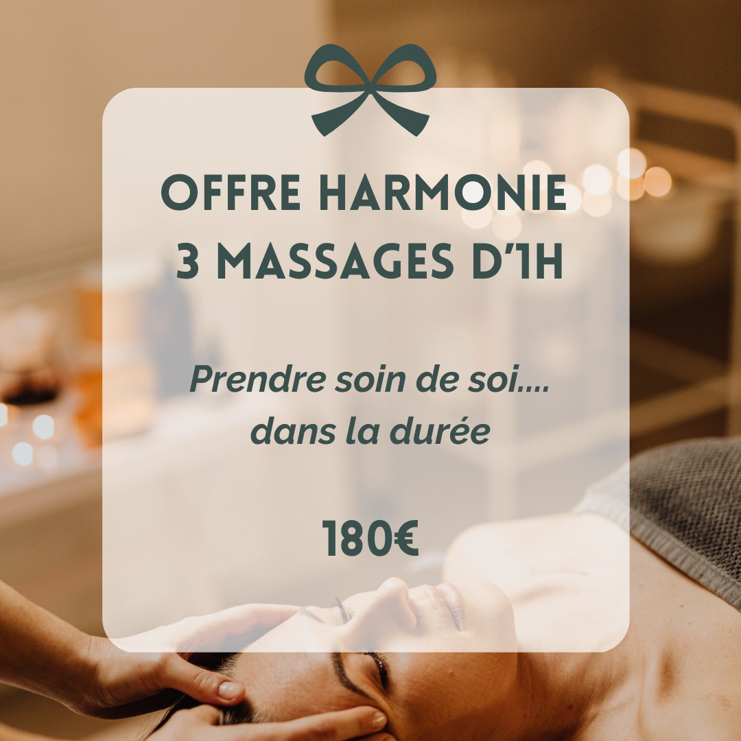 🌿 OFFRE HARMONIE – Pack 3 massages d’1h 🌿
Prendre soin de soi une fois, c’est bien.
Prendre soin de soi dans la durée, c’est encore mieux ✨
L’Offre Harmonie a été pensée pour celles et ceux qui souhaitent s’accorder plusieurs moments de détente, répartis dans le temps, et ressentir de vrais bienfaits séance après séance.
💛 Ce pack comprend :
✔ 3 massages bien-être d’1h
✔ Un accompagnement personnalisé
✔ Une vraie pause pour le corps et l’esprit
✔ Un tarif avantageux spécialement pour Noël
🎁 Disponible :
– en carte cadeau électronique
– en carte cadeau papier (sur demande)
– ou en réservation directe jusqu’au 31 décembre
Après Noël, les cartes cadeaux resteront utilisables via la page dédiée sur le site.
👉 Toutes les infos et réservations via le lien en bio.
#miramas #cadeaunoel #massagecadeau
