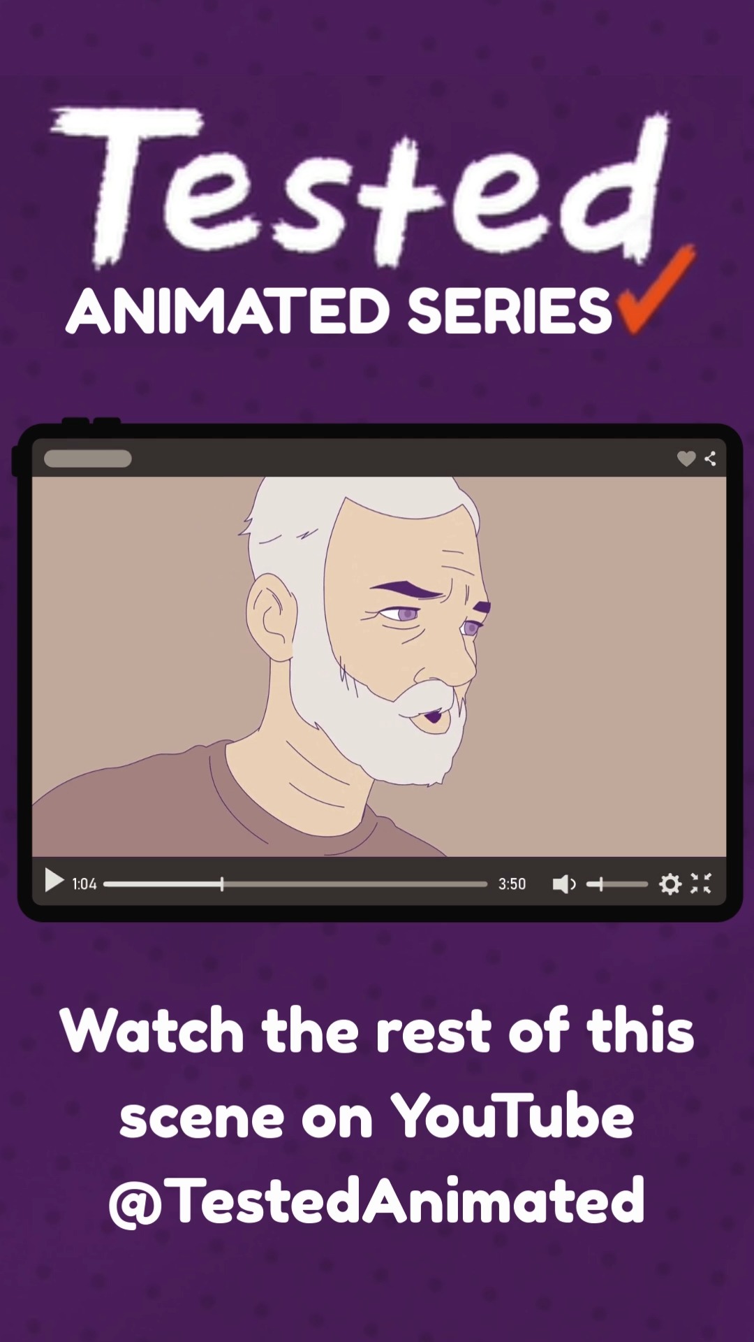 Season 8 of Tested: The Animated Series is out now! This season covers aging and HIV, LGBTQ+ issues, and more. Check it out here: youtu.be/wzjIcgA-x9I
#tested #animation #publichealth #ygetit