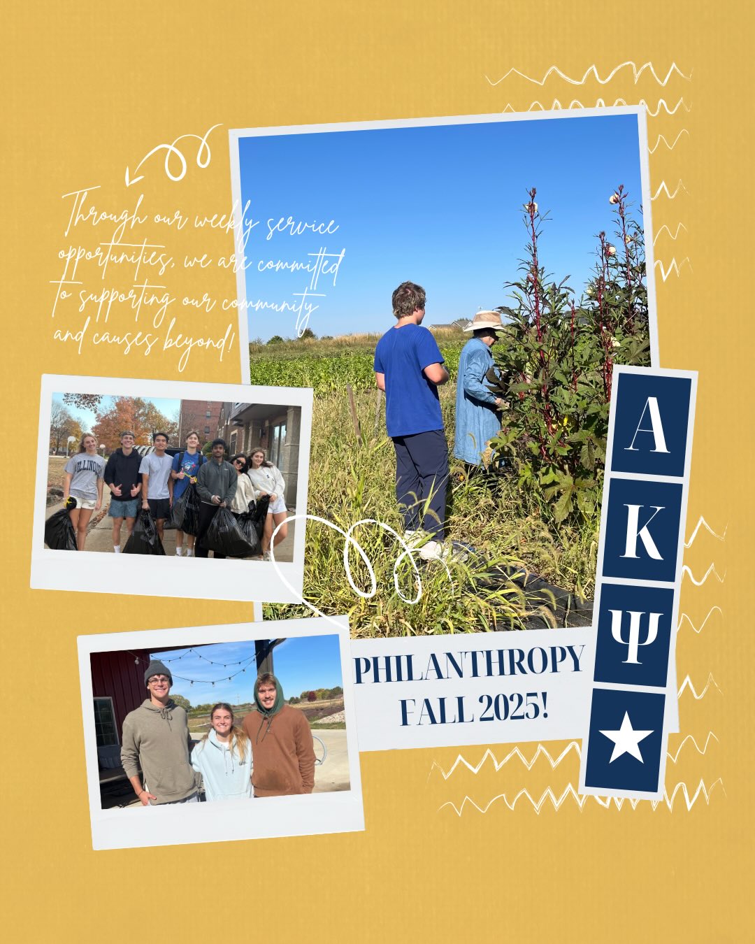 Here’s a recap of some of our favorite philanthropy events this semester! We had the opportunity to volunteer at places like Salt & Light, the Family Room, and Sola Gratia, and worked with great organizations like @we_are_catsnap. Thank you to our Philanthropy Chair @joe.miller5 and our Assistant Philanthropy Chair @christy_boggss for an awesome semester!