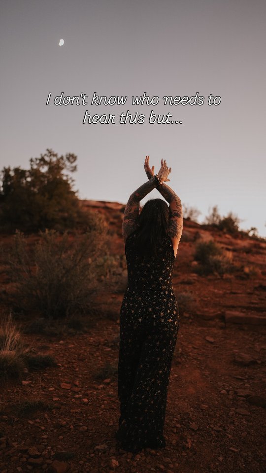 Happy Thursday everyone 😁
Remember that you're a bad ass and you're worthy of mutual honesty, integrity, respect, and authenticity.
Your inner child deserves to be seen, held, respected and honored.
If they cannot show up for the younger version of you... If they make that version of you feel unsafe, unheard, or disrespected.. it's a sign to create distance and step in and keep that part of yourself safe.
Your inner child should always come first... Healing comes from within that space...
If you're not honoring her (or him) you're going to inadvertently put yourself in situations, connections, or relationships that continue to perpetuate the wounds you're working so damn hard to heal.
So stop shrinking...
Speak up, be yourself, honor yourself...
Anyone worth your time will respect you even more for that and be willing and open to holding you in that space.
I love you so much. You've been through so much that others could never innerstand... So why bother sacrificing your needs?
The people you surround yourself with, are also the people you surround your inner child with.
The people you become romantic with, become a coparent to your inner child.
Honor that .. and when people show you who they are, and how they perceive you, for fucks sake, believe them.
It doesn't get easier.. it doesn't hurt any less.. but you get stronger and better at choosing yourself.. and that makes all the difference.
#honoryourself #boundaries #healing #intentionalliving #respect