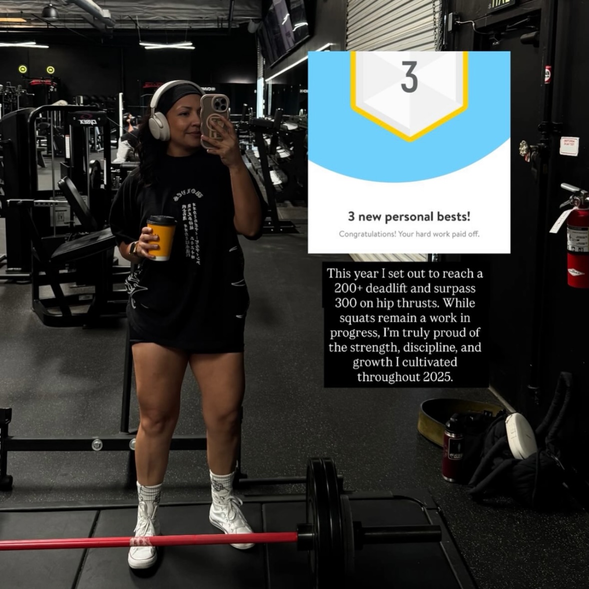 Sooo proud of you Crystal!! Proof that hard work and consistency pays off đđȘ