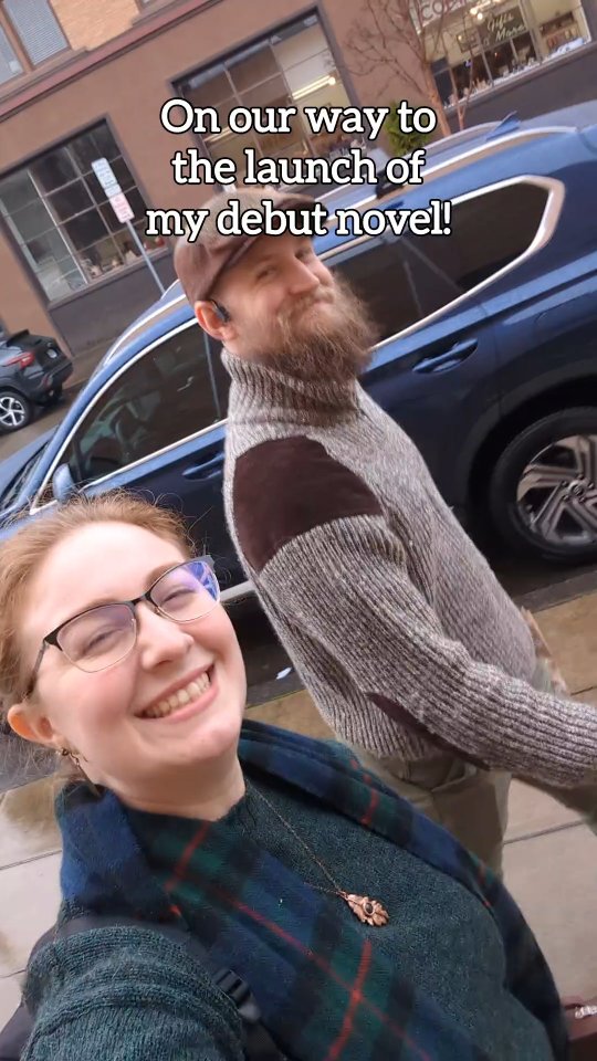 It's been less than a day and I'm not going to be over it for a while. But since it was a small local shindig, here's a taste of what the book launch was like. Once it got busier, I totally forgot to take any videos whoops. But there was ice cream cake Yule Logs, hnefatafl, books, chais and egg nog lattes, and lots and lots of love and support.
Thank you all for letting me share Yule's Son with you. It's been a long time coming, and I wouldn't have wanted it any other way. 🖤🤍🖤
(Also books will be available for sale on the website very soon, maybe less than 2 weeks, so I can figure out a print on demand resource I like.)
#booklaunch #yulesson #yule #historicalfiction #bookworm