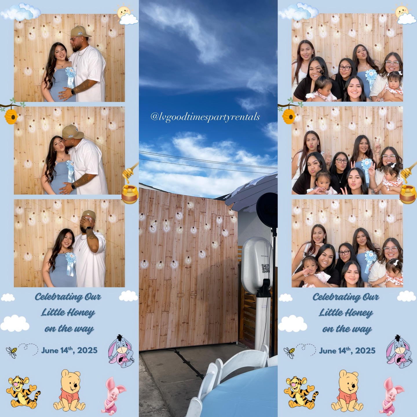 Catching up on some sweet memories 🥹💛
I’ll be sharing a few 2025 events I didn’t get a chance to post, and this one was extra special 🐝🍯
A digital drop-off photo booth celebrating a little honey on the way 🐝💛
Baby Natanael is so loved!
Thank you to everyone who has supported my small business since day one — it truly means the world to me 🫶
This was such a cute and fun digital drop-off experience, and I’m so grateful to be part of these special moments ✨
📍Las Vegas, NV
💌 Message us to book
#LVGoodTimesPartyRentals #DigitalDropOffBooth #BabyShowerVibes #HoneyOnTheWay #LasVegasEvents SupportSmallBusiness Womenpreneur PhotoBoothMagic GratefulHeart