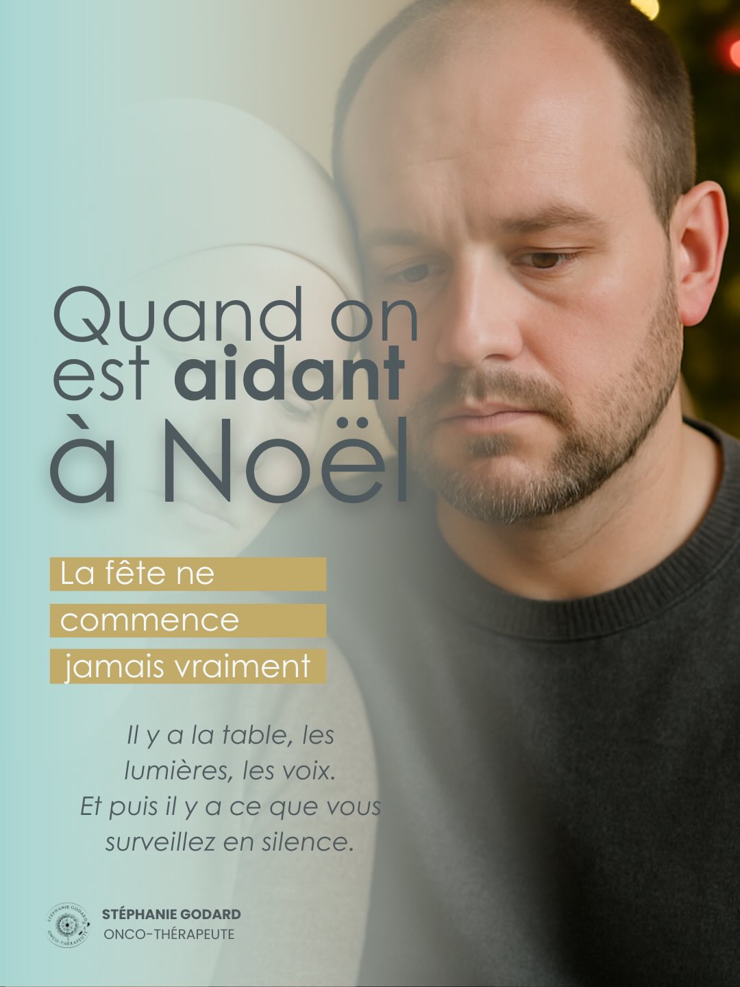 Les fêtes de fin d’année 🎄 n’interrompent ni la maladie, ni le cancer, ni l’après-cancer.
Elles n’allègent pas non plus le rôle de proche aidant.
À Noël, beaucoup d’aidants vivent une période de surcharge mentale et émotionnelle. La vigilance est constante : observer la fatigue liée aux traitements 💊, anticiper les douleurs, ajuster les temps de présence, protéger l’autre du bruit, des questions, parfois même de la famille. La fête devient un espace à gérer, plus qu’un moment à vivre.
Dans la réalité clinique de l’aidance, les fêtes accentuent les tensions déjà présentes. Le proche aidant doit souvent tenir plusieurs rôles à la fois : soutien émotionnel, organisateur, soignant informel, régulateur de l’ambiance familiale. Cette multiplicité de fonctions, rarement reconnue, pèse lourdement sur la santé mentale des aidants 🧠, surtout lorsque la maladie est encore active ou que l’après-cancer reste fragile.
En psycho-oncologie, on constate que cette période ravive des mécanismes bien connus : culpabilité de ne jamais en faire assez, peur de mal faire, sentiment de responsabilité excessive, fatigue chronique. Beaucoup d’aidants “tiennent” pendant les fêtes, puis s’effondrent lorsque la pression retombe 🪫.
Être aidant pendant Noël 🎄 n’est pas un manque d’amour.
C’est faire face à une réalité concrète : un corps malade, des traitements lourds, une énergie limitée et peu d’espace pour déposer ce que l’on vit soi-même.
Ce carrousel parle de l’aidance pendant les fêtes, telle qu’elle est réellement vécue face au cancer.
Sans enjoliver.
Sans banaliser.
Avec des mots pour reconnaître l’invisible ✨.
💬 Vous pouvez partager ce que cette période réveille chez vous, ou transmettre ce post à un proche pour l’aider à comprendre ce que signifie accompagner quelqu’un pendant les fêtes 🎁.
#fetedenoel #aidant #procheaidant #aidantfamilial #jeuneaidant #cancer #aprescancer