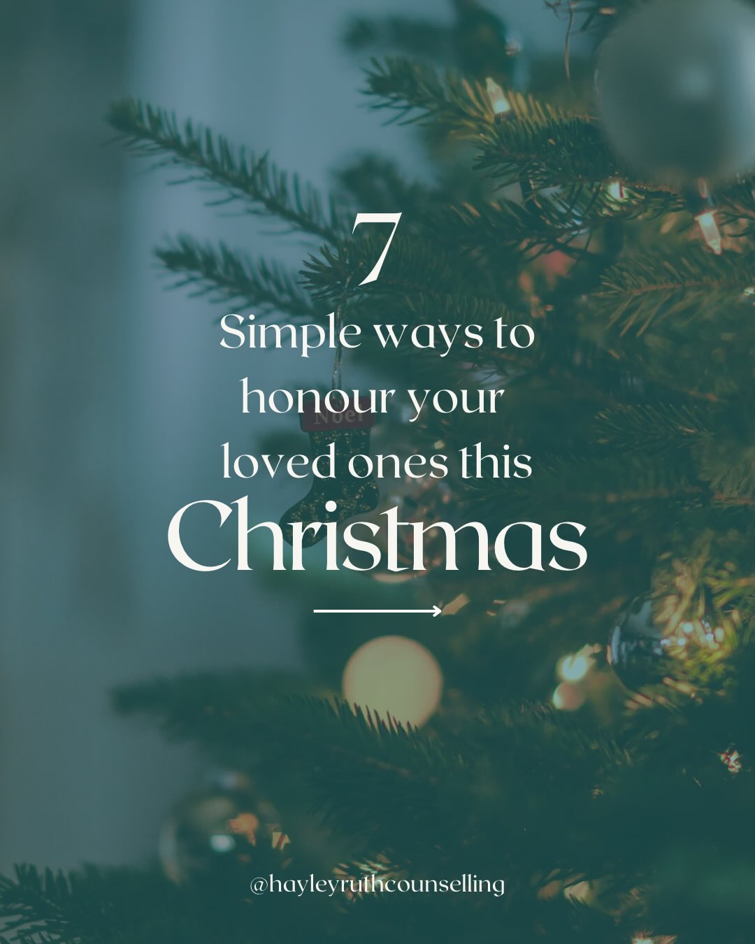 Christmas without our loved ones can feel incredibly difficult. Their absence can feel overwhelming, especially during a season that centres around togetherness and family.
But finding meaningful ways to weave them into your day can help you feel close to them and bring comfort when their absence feels most painful.
Taking inspiration from the conversations I’ve had with other grievers over the last couple of weeks in both therapy sessions and circles, I wanted to share some gentle and simple ways you could consider honouring or remembering your loved ones this Christmas.
As always you’re welcome to take what resonates and leave the rest.
Maybe it feels too tender or too soon. Or maybe there are other traditions or ways you’d prefer to honour them instead.
What’s important to remember is there’s no ‘right’ way to do this. And there’s absolutely no pressure to do anything at all if you don’t want to.
Sometimes the best way to honour your grief is to honour your own needs 🫶🏼
✨ If you already have ways you honour your loved ones at Christmas I’d love to hear the ways that you do this
✨ Or if you haven’t before but would like to this year - it would be lovely to hear what resonates most with you
This year I will be making more of an attempt(!) at some home cooking like my mum used to (think: homemade Yorkshire puds and apple pie!) - Christmas for her was all about making sure we were well fed (possibly a little bit too much - after Christmas dinner naps anyone?) so this feels like the perfect way to connect with her 🥹
🤍 If you’re navigating the holidays without your loved one and need support, I’m holding an online grief tending circle on 30th December - you are so welcome to join us. Follow the link in my bio to find out more and book your space