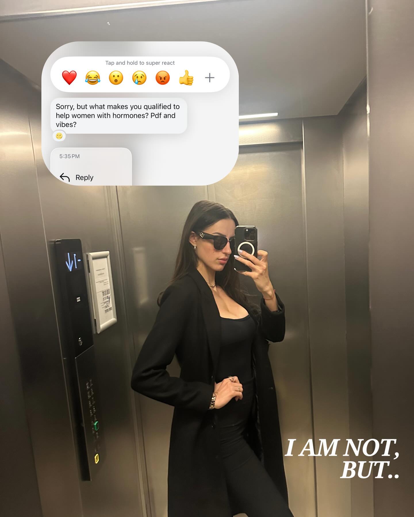 often when I expose influencers who give advice about something they have no clue or qualifications about, I get asked back.
too many people on this platform are “experts” and when i question their qualifications they tell me “lol you look so silly” or “that’s embarrassing”.
i don’t have any formal qualifications and I don’t pretend to. but I also don’t consult. event at our events, I only have a supporting role in the talks, asking questions and sharing my own story.
my team is experienced. my posts are fact checked. the talks are led by them.
i have been living with issues for 10 years and dismissed. i don’t want any woman to feel like this.
here, i just bring the stories and the vibes 🤪