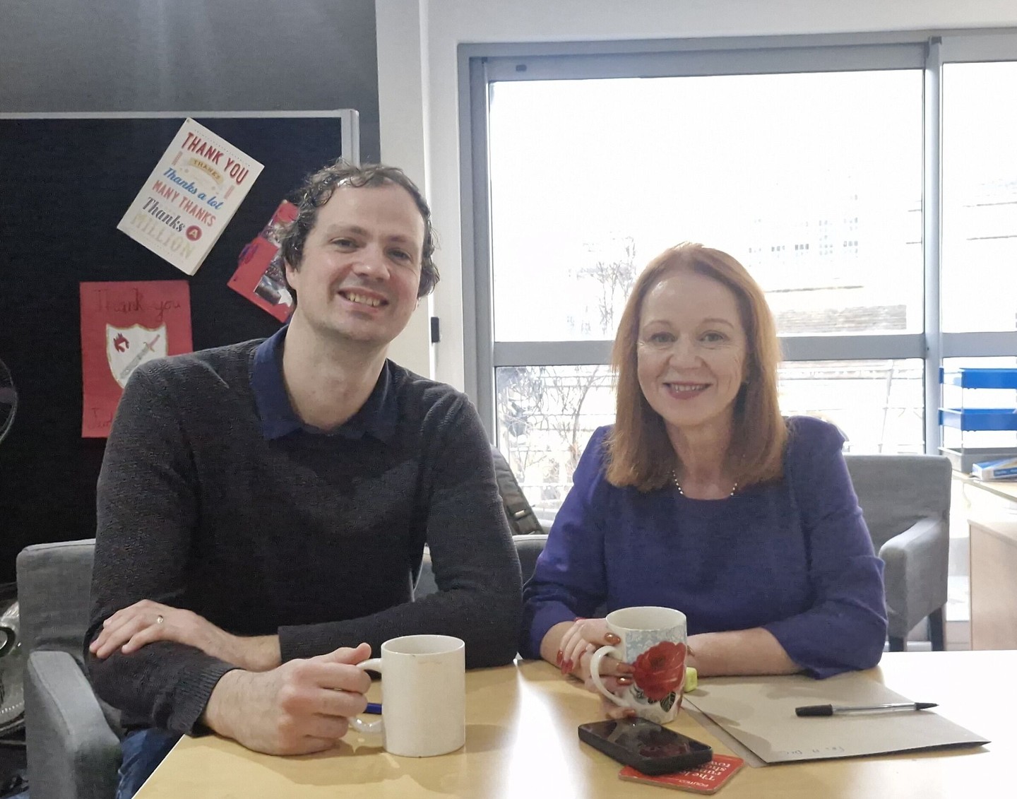 A really positive with Cllr Alex Ross-Shaw to speak about all things Bradford South - including:
🛍️Improving our high streets
🛒How best to support small businesses in Bradford South
🐮Working with the Bulls back in the Super League!
Always great to catch up!