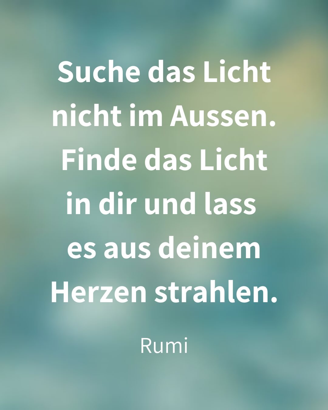 ❤️LASS DIE LIEBE IN DIR STRAHLEN.
Du trägst sie tief in dir. Immer und zu jeder Zeit.
🩷EINE WARME, WEICHE HERZENERGIE,
die alles heller macht.
🧡DU MUSST NICHT IM AUSSEN SUCHEN,
was du selber bist.
💛INNEHALTEN, ZUR RUHE KOMMEN.
Dein Herz wird weicher. Weiter. Stiller.
💚UND DA IST SIE.
Diese Energie reiner Liebe, tiefsten Mitgefühls.
Für dich. Für andere.
💙NÄHRE DIESEN INNEREN FRIEDEN.
Und trage ihn in die Welt.
#herzkraft
#herzensweisheit
#stille
#zeitfürdich
#intuitionstärken
#innererweg
#achtsamkeit
#achtsamkeitsmeditation
MEDITATION
ACHTSAMKEIT
MINDSET
SELBSTFÜHRSORGE
RUHE
STILLE
BALANCE
STRESSMANAGEMENT
SPIRITUALITÄT
HERZWEG
HERZKRAFT