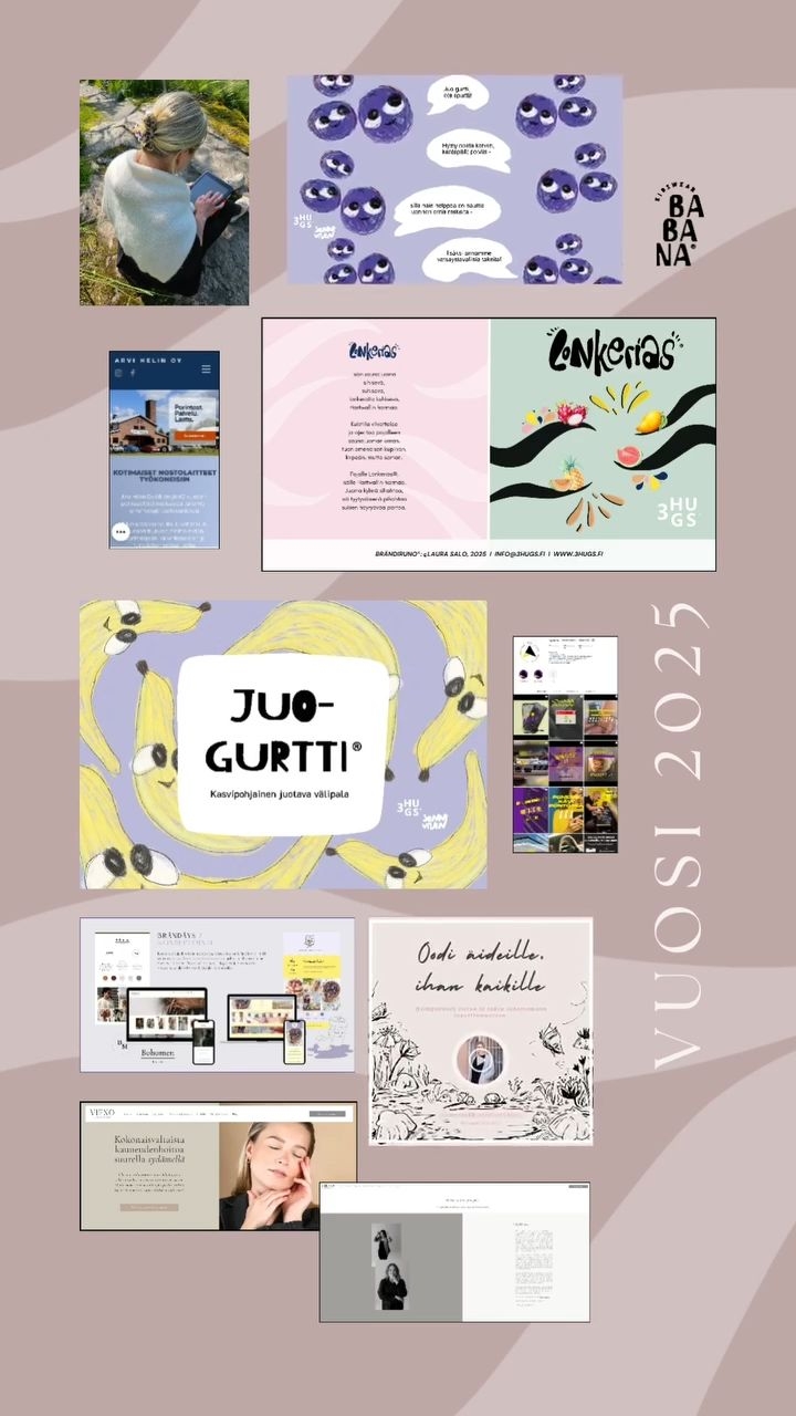 ✨ V U O S I 2025 K O O S T E ✨
Jos tiivistäisin tämän vuoden kolmeen sanaan, ne olisivat:
~ 𝙩𝙖𝙥𝙖𝙝𝙩𝙪𝙢𝙖𝙧𝙞𝙠𝙖𝙨 ~ 𝙚𝙙𝙞𝙨𝙩𝙮𝙠𝙨𝙚𝙡𝙡𝙞𝙣𝙚𝙣 ~ 𝙧𝙤𝙝𝙠𝙚𝙖 ~
Ensimmäinen liiketoiminnan vuosi 2025 on tuonut mukanaan:
// maaliskuu 2025 ~ 3HUGS.FI toiminta alkoi
\\ kevät 2025 ~ uusasiakashankintaa ja liiketoiminnan ytimen kirkastamista.
// kevät/kesä 2025 ~ uusia konsepteja ja tuote-ideoita (mm. Lonkerias® ja Juogurtti®)
\\ kesä/syksy 2025 ~ Brändirunot® ~ uusi tuote mainosalalle, pitkäjänteistä tuotekehitystä
// syksy/talvi 2025 ~ tuotekehitystä, juoksevia projekteja sekä uusia yhteistyökumppaneita ja verkostoitumista.
💎 Ymmärsin, että tullakseen parhaaksi jossain, on keskityttävä nimenomaan johonkin (ei kaikkeen vaikka mahkuja riittäiskin).
🫱🏻🫲🏽 Vuosi 2026 alkaa brändiruno® -pilotilla valtakunnallisen toimijan kanssa – ja siitä olen enemmän kuin innoissani!
.
.
👉🏼 Jatka vuosikoosteen lukemista täältä:
𝘄𝘄𝘄.𝟯𝗵𝘂𝗴𝘀.𝗳𝗶/𝗯𝗹𝗼𝗴𝗶
.
3HUGS.FI ~ ME LUOMME 𝑇𝐴𝑅𝐼𝑁𝑂𝐼𝑇𝐴, jotka puhuttavat ℎ𝑢𝑜𝑚𝑒𝑛𝑛𝑎.
.
.
#3hugs #3hugsfi #3hugsmarketing #3hugsbranding #brändi #brändiruno #mainonta #konsepti #brändiviestintä #tarinallistaminen #asiakaskokemus #cx #ex #bx #TunneViestintä #markkinointiviestintä #strategianytimessä