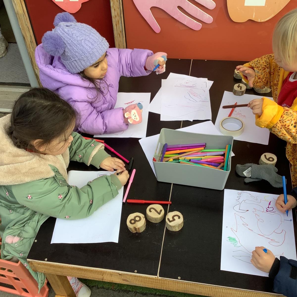 Letters to Father Christmas being carefully written, plenty of concentration and excitement but for sure, all our lovely children are on the ‘nice’ list 😊
As we close for Christmas today, we would like to wish all our families a wonderful Christmas, happy holidays and a fabulous New Year. We reopen on the 5th and can’t wait to see everyone then!