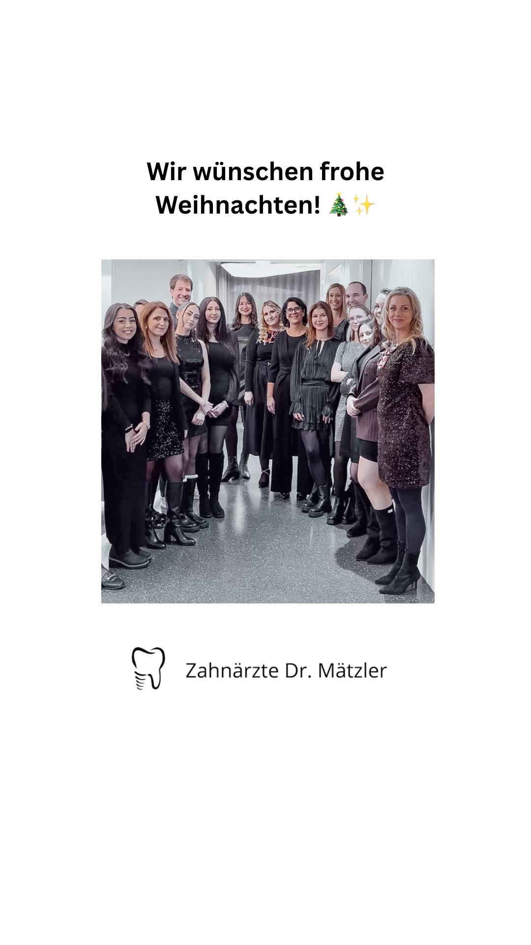 🎄 𝗙𝗿𝗼𝗵𝗲 𝗪𝗲𝗶𝗵𝗻𝗮𝗰𝗵𝘁𝗲𝗻 🎄
Das Jahr neigt sich dem Ende zu – Zeit, Danke zu sagen!
Wir möchten uns herzlich bei unseren treuen Patient:innen, unserem fantastischen Team und allen bedanken, die unser Praxisjahr 2025 so besonders gemacht haben. 🦷
Euch allen eine fröhliche, erholsame und gesunde Weihnachtszeit!🎄
Wir freuen uns darauf, euch auch im kommenden Jahr wieder mit einem strahlenden Lächeln zu begleiten! 😁
#drmätzler #zahnarzt #dornbirn #zahnarztpraxis #zahnarztpraxisdornbirn #zahnarztdornbirn #zahnarztpraxisteam