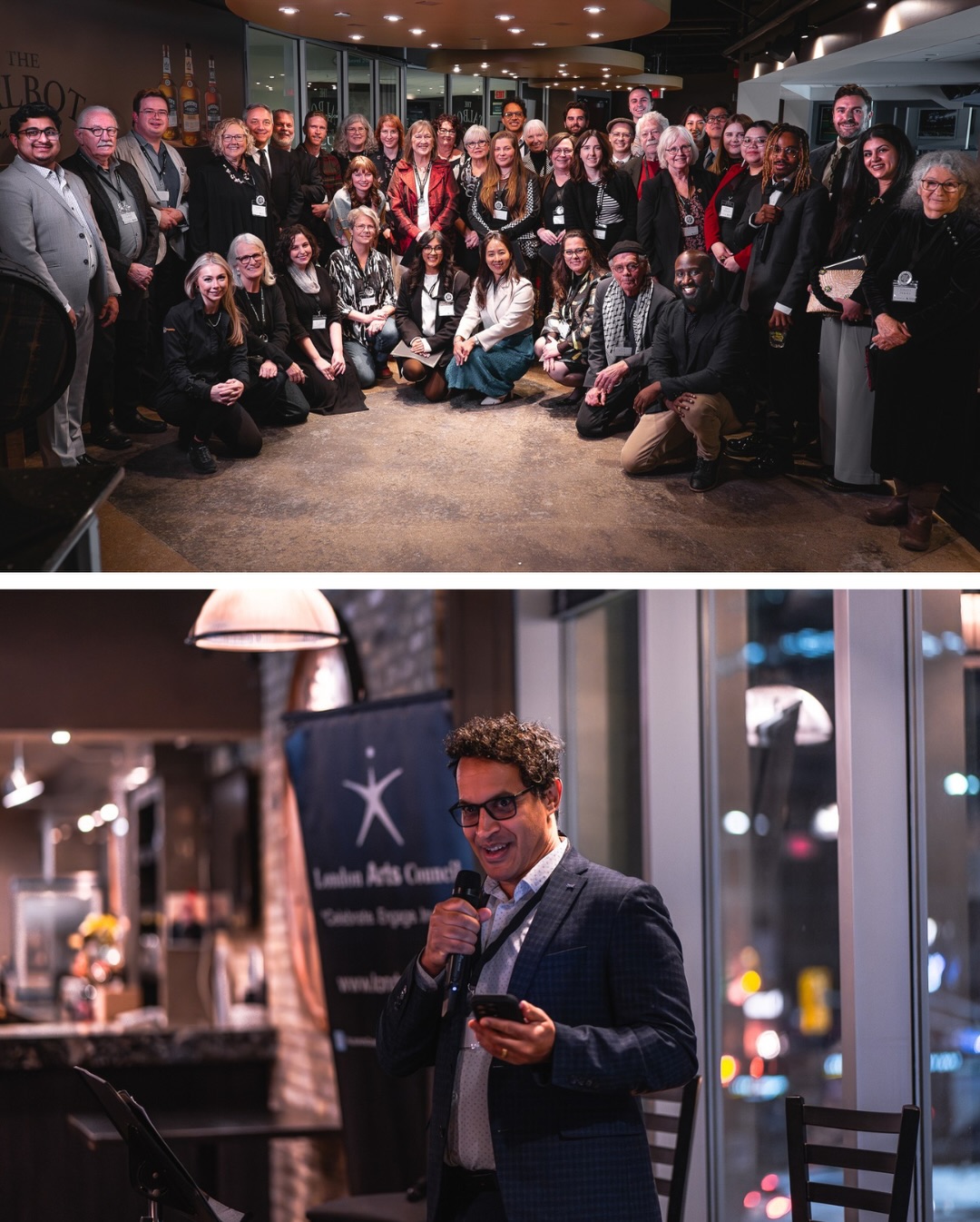 Thank you for joining us last Saturday in celebrating arts in Ontario through the Ontario Arts Council community recognition series!
Thank you to the @ontarioartscouncil, especially Michael Murray (CEO) and Shoshana Wasser (Associate Director of Public Affairs and Communications), for your leadership and support in strengthening Ontario’s vibrant arts sector.
Thank you to our MPPs, Terence Kernaghan and Peggy Sattler, and our City Councillors, Sam Trosow, Hadleigh McAlister, Susan Stevenson, and Jerry Pribil, for your dedication and advocacy for the arts in our community.
Ontario Arts Council grant recipients, congratulations and thank you for your passion for artistic expression! Your creativity and perseverance are what make Ontario a better place to visit and live in! 🎉
This event was made possible through the partnership between the London Arts Council and the Ontario Arts Council, with support from the Alliance of Arts Councils of Ontario. Special thanks to the London Community Foundation (Music for Good) and the Paul Seed Fund for generously supporting the music throughout the night!
📸: @jreelvisuals