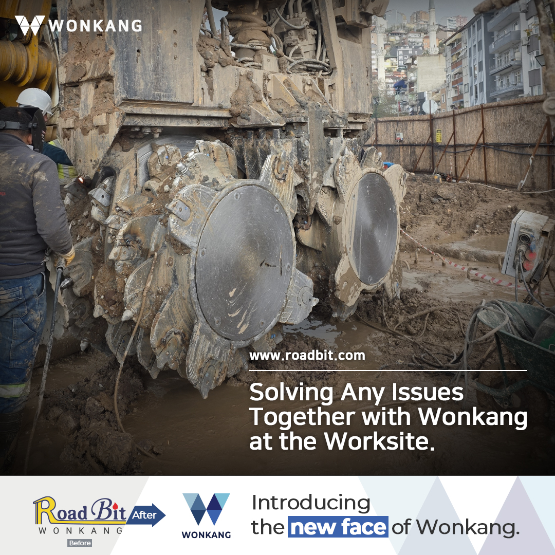 Solving Any Issues Together with Wonkang at the Worksite.
www.roadbit.com
#Diaphragmwall #Slurrywall #trenchcutter #BC30 #BC32 #BC35 #BC40 #cutterteeth #gearbox #mudpump #korea #wonkang #roadbit #cuttingwheel #BCF10 #BCF9 #spareparts #Mechanicalseals #Damper #Gearing #Complete #Assembly #roadheader #pick #tunneling #1500mm #bearing