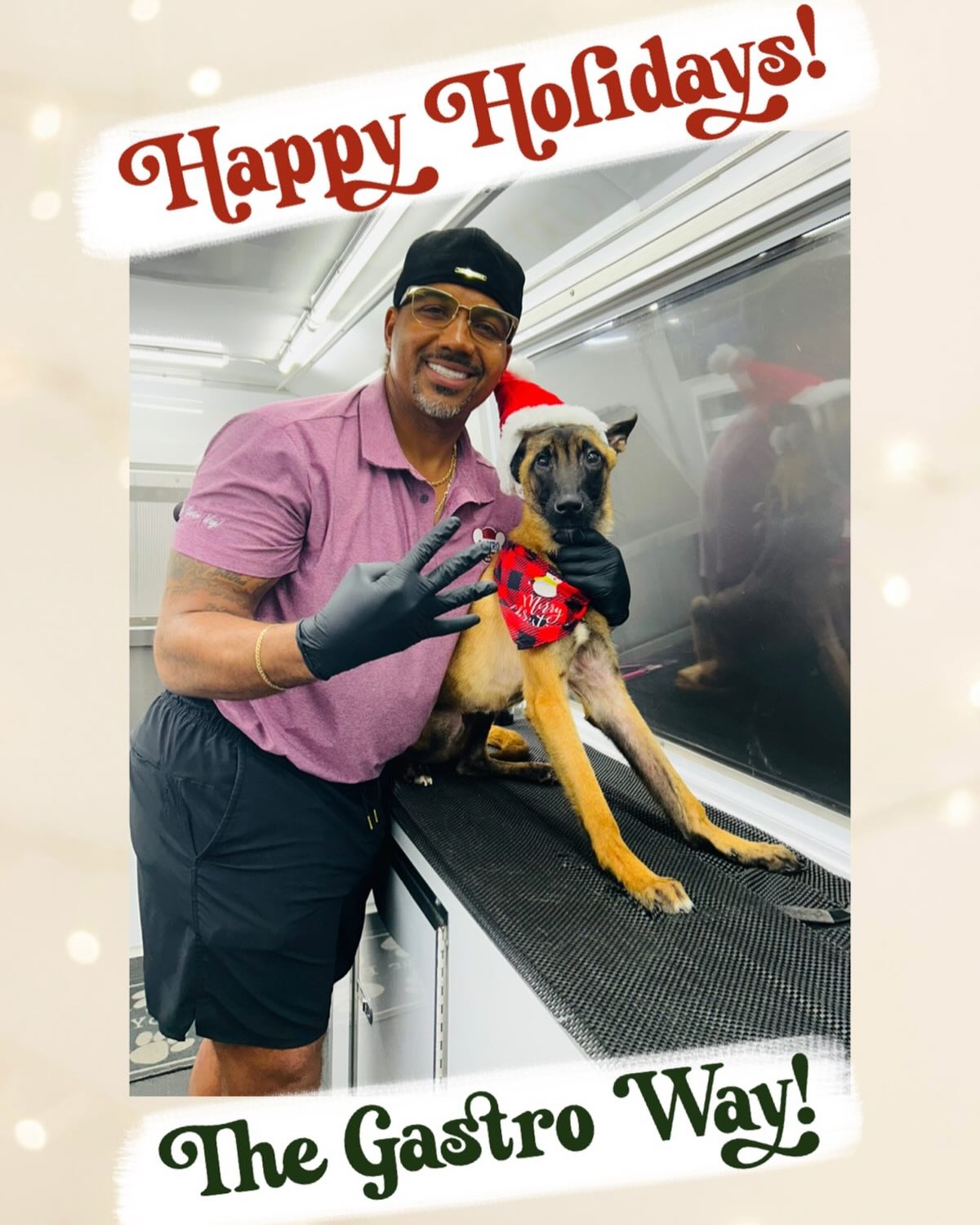 Book your appointment today before Christmas to get your Gastro Mobile Dog Wash experience!!!!! 🧼🛁🫧🐶 The Gastro Way🐾 #thegastroway