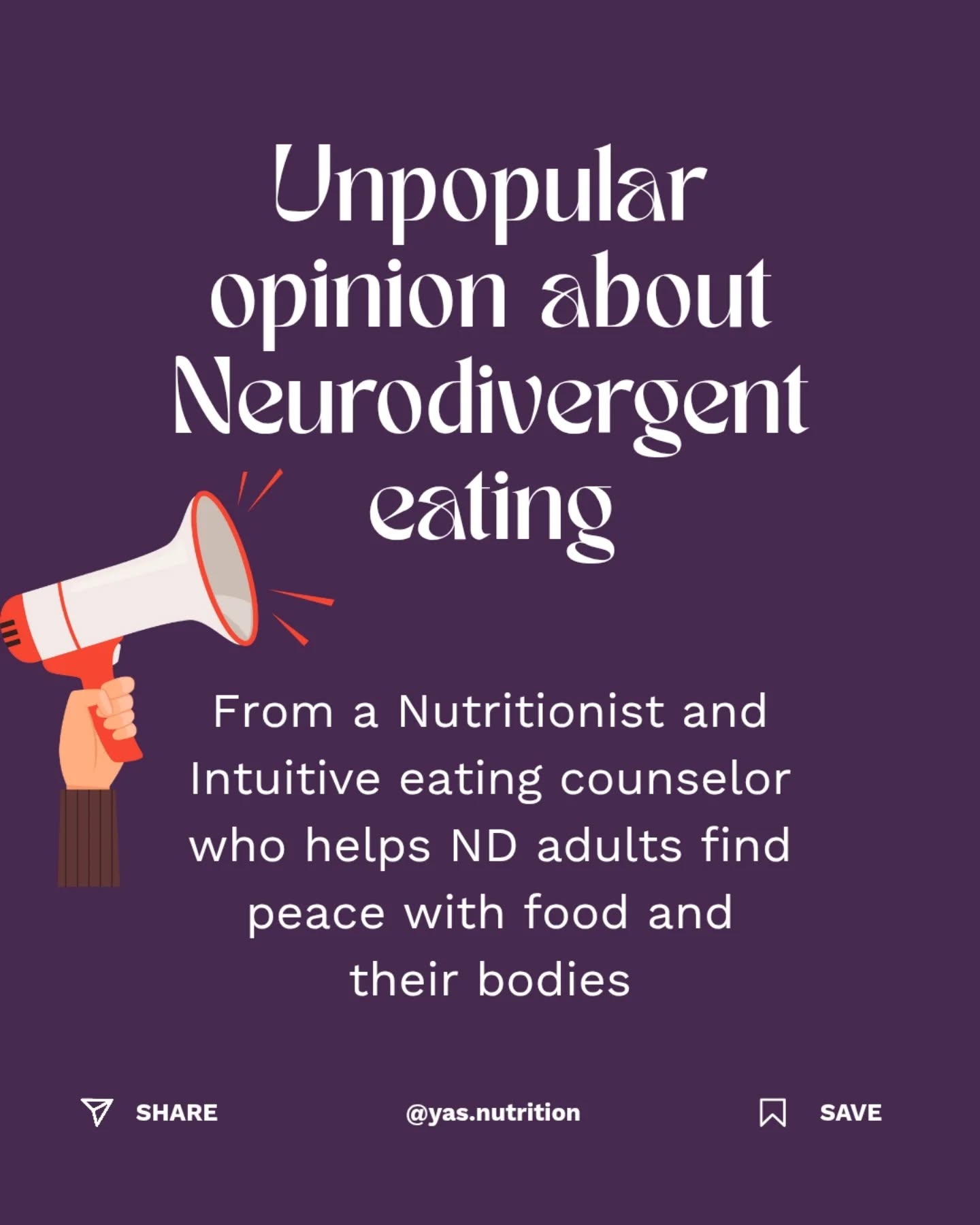 Intuitive eating doesn’t look the same for every body, especially neurodivergent ones.
Neurodivergent people often experience hunger cues differently; delayed, inconsistent, or overwhelming. That doesn’t mean intuitive eating has failed. It means we may need structure + flexibility to support nutrition.
Hunger cues are still a useful tool, but they don’t have to be the only one.
DM for 1:1 support!
Comment or save this post to learn practical tips that actually work for you.
#NeurodivergentEating
#IntuitiveEating
#ADHDEating
#AutismAndFood
#NDNutrition