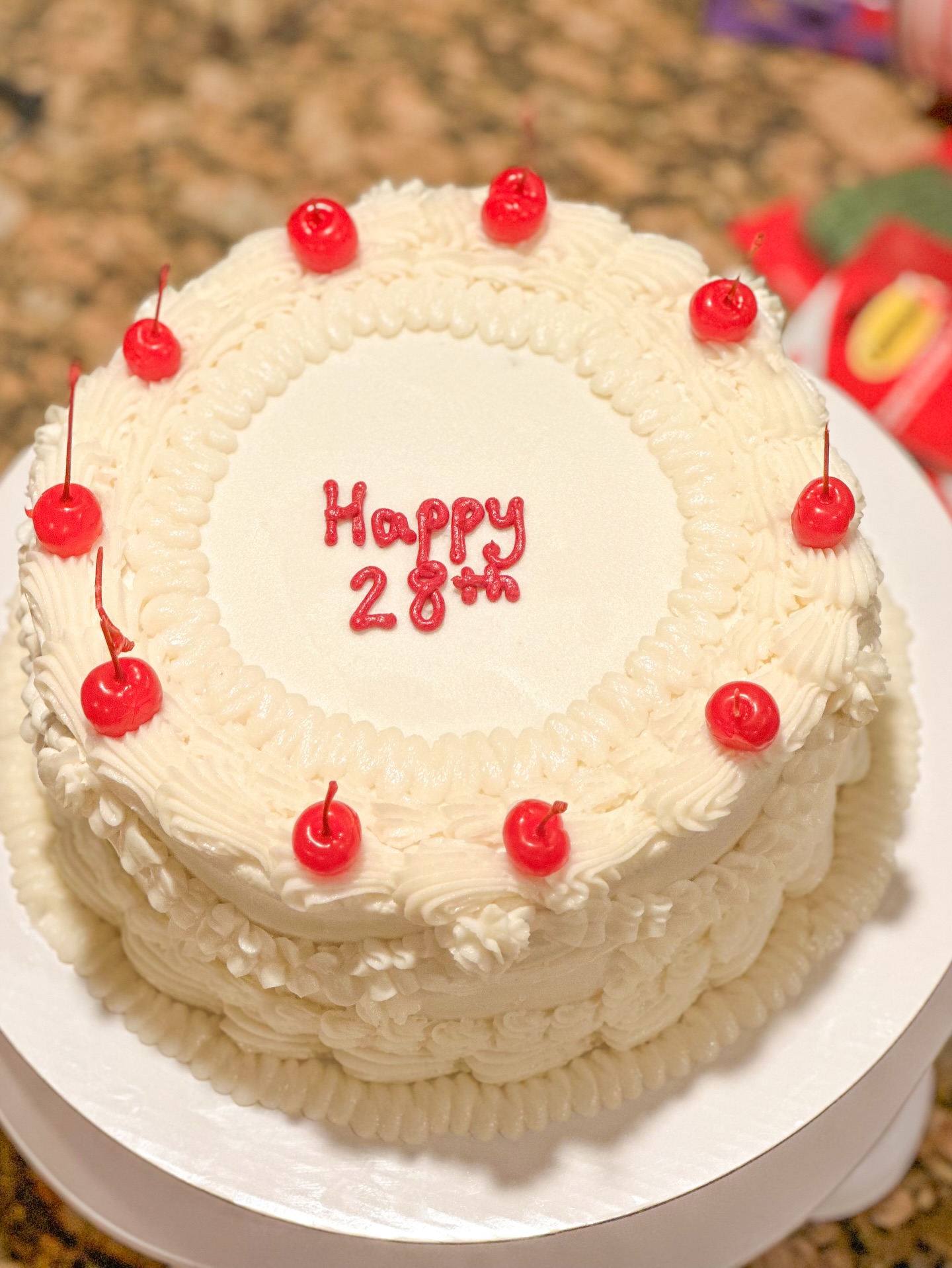 “OMG I love that!”
“Thanks, it’s ViNtAgE.”
Last week I made my Kevin Cramer (R-ND) cake with this custom monochromatic vintage design! It’s a honey cake sweetened only with honey, not processed sugar, and frosted with a honey buttercream frosting. My client wanted the red cherries around the top to round out the vintage design and I think it turned out 👩🏻🍳 💋! What are your thoughts on vintage cakes?
•
•
•
•
•
#Vintage #Cake #Homemade #HomeBaker #HomeBakery #SmallBusiness #WomanOwned #ShopSmall #SupportLocal #WomanOwnedSmallBusiness #VisitDavis #VisitYolo @senatorkevincramer