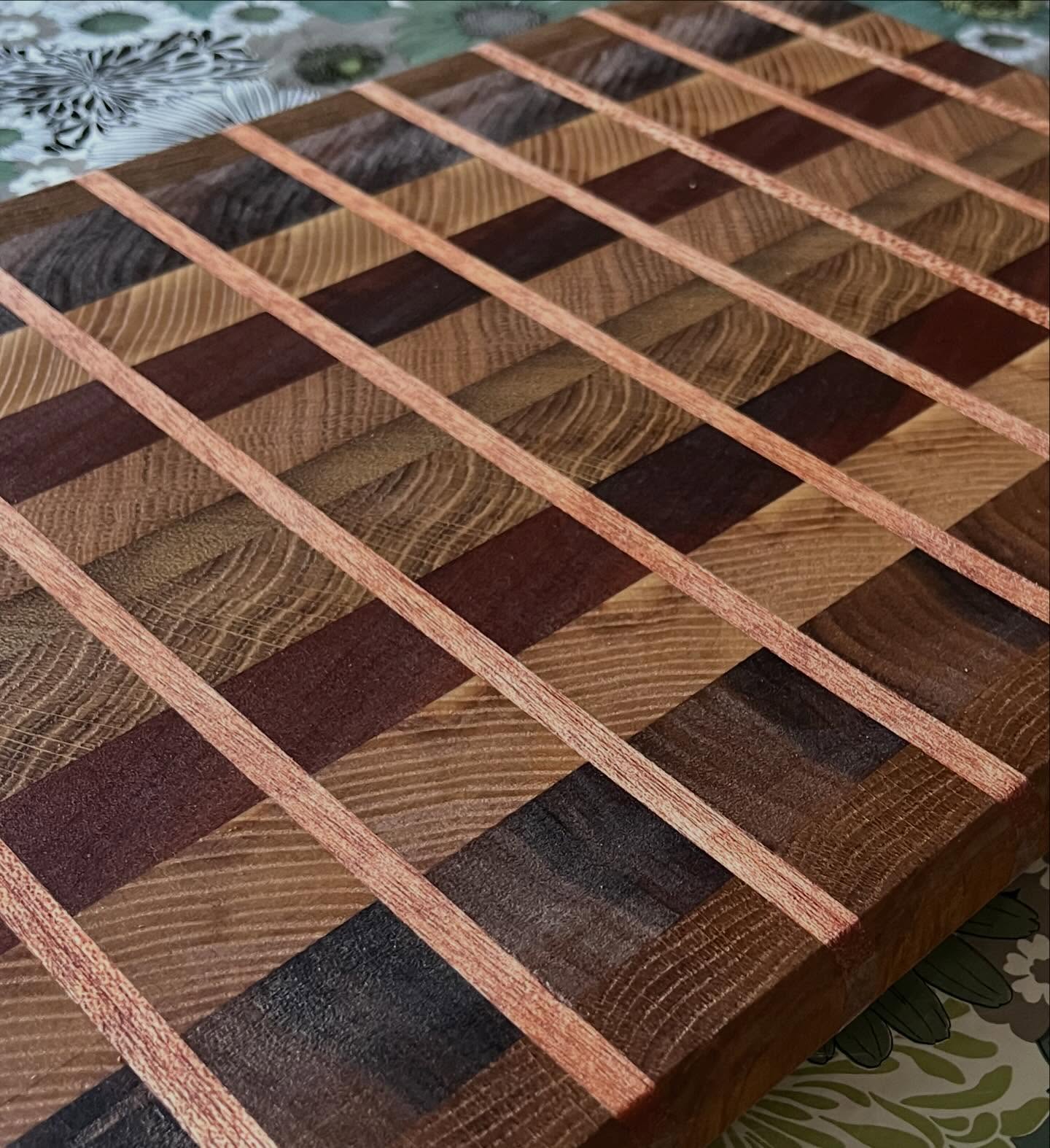 Details of some new chopping boards! A last-minute Christmas present for the cook in your life? 👀